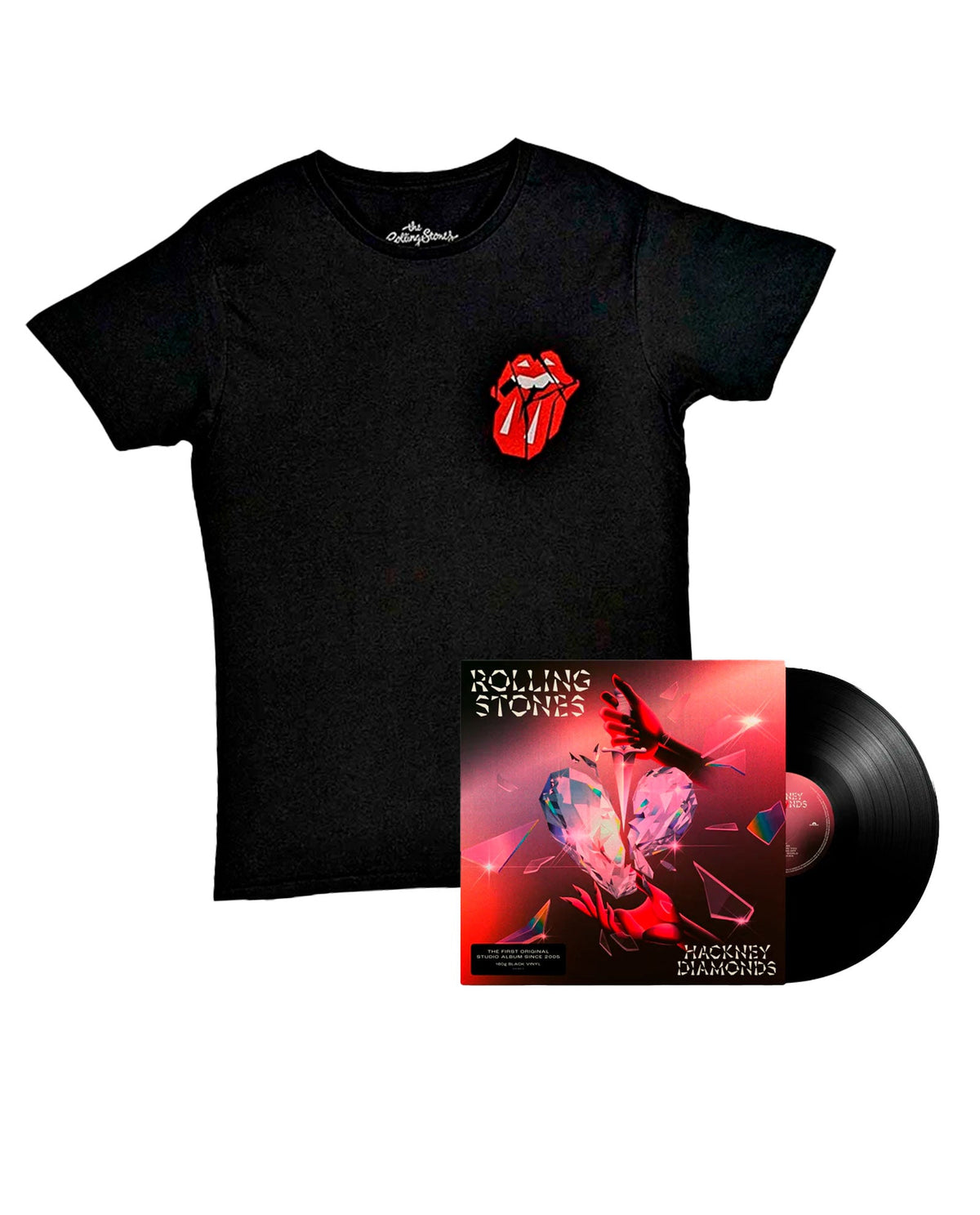 The Rolling Stones - Pack LP Vinilo "Hackney Diamonds" + Camiseta "Hackney Diamonds Hackney London" Unisex - D2fy · Rocktud - D2fy · Rocktud