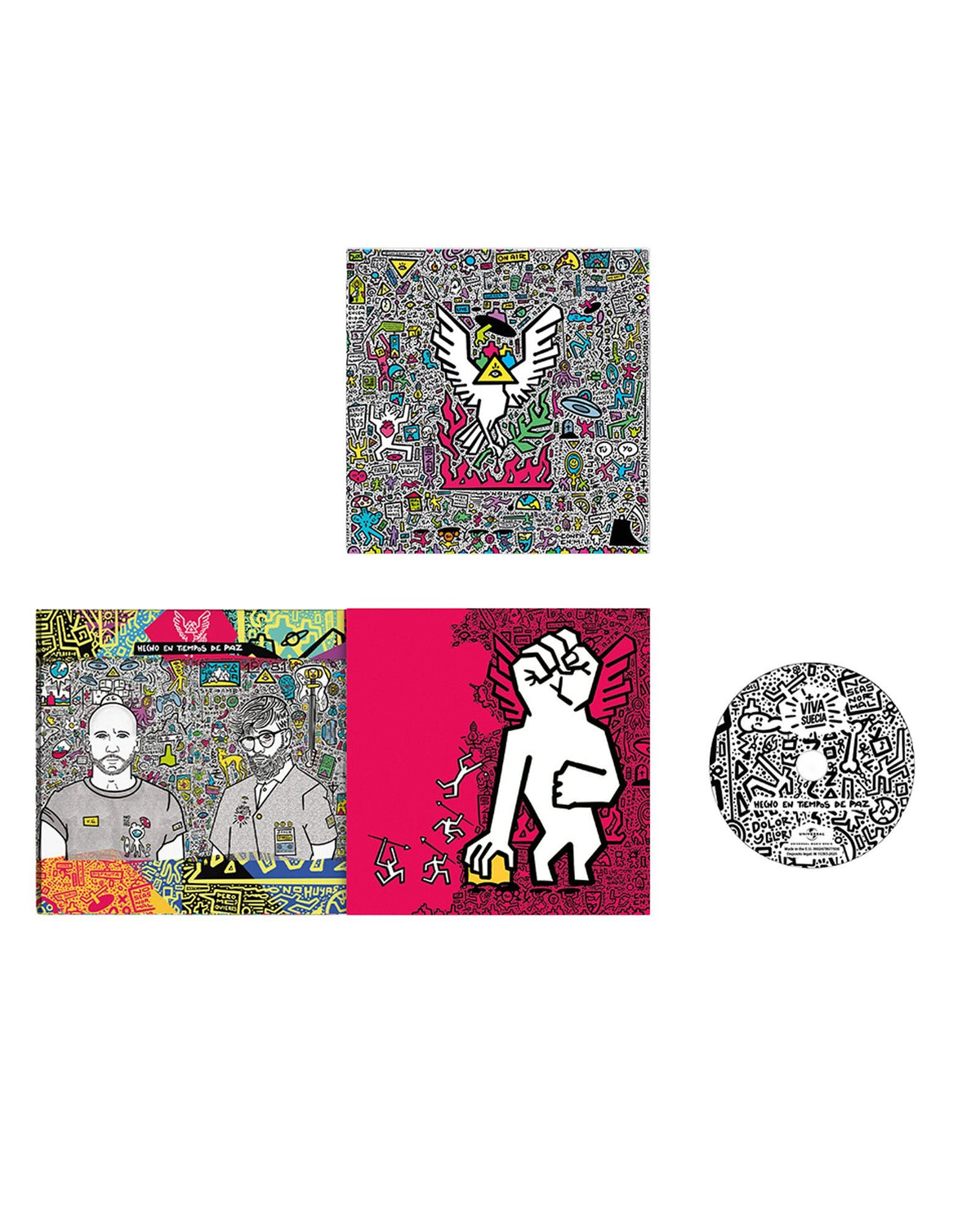 Viva Suecia - CD Edición Limitada "Hecho En Tiempos De Paz" - D2fy · Rocktud - Rocktud