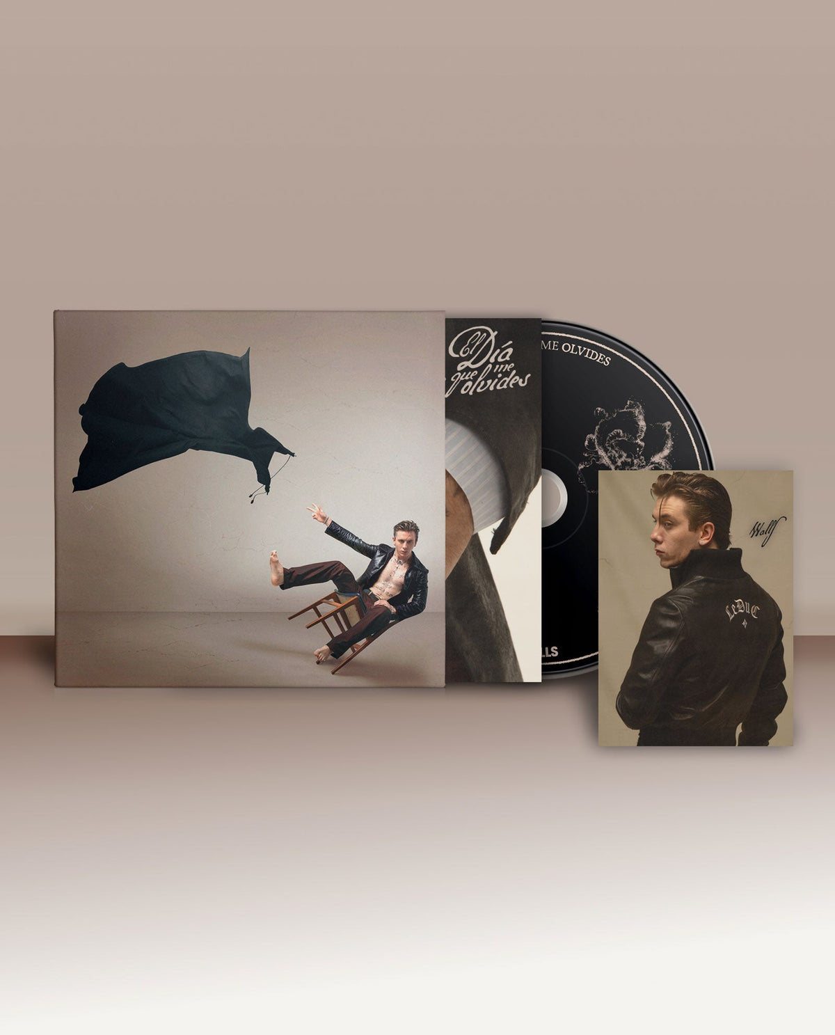 Walls - CD + POSTAL FIRMADA "El día que me olvides" - D2fy · Rocktud - D2fy