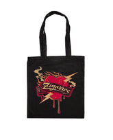 Bolsa Tela "Corazón" Negra - Los Zigarros - Rocktud - Los Zigarros