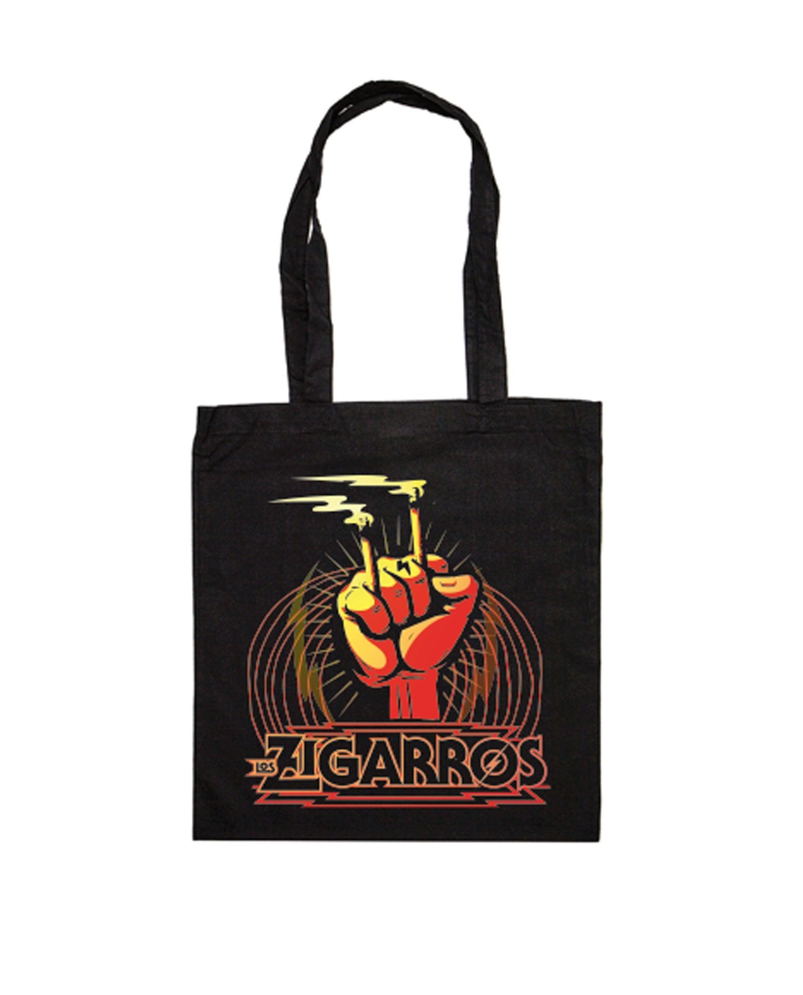 Bolsa Tela "Puño" Negra - Los Zigarros - Rocktud - Los Zigarros