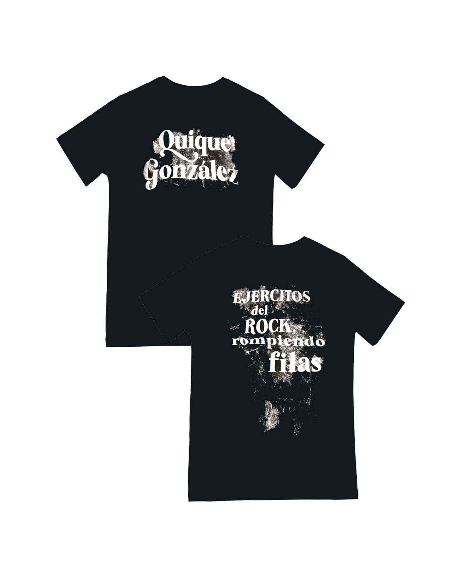 Camiseta Ejércitos del Rock - Quique González - Rocktud - Quique González