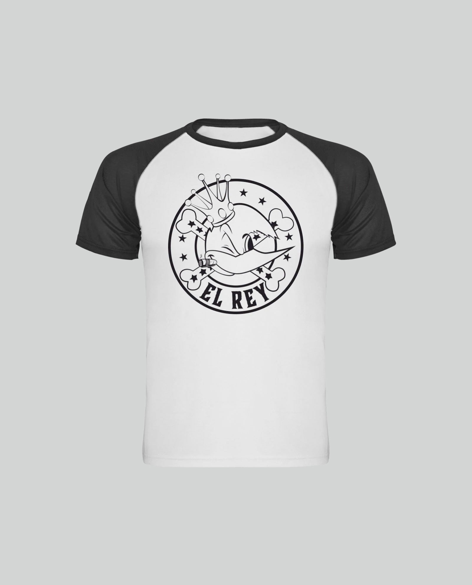 Camiseta EL REY Blanca - Loquillo - Rocktud - Loquillo