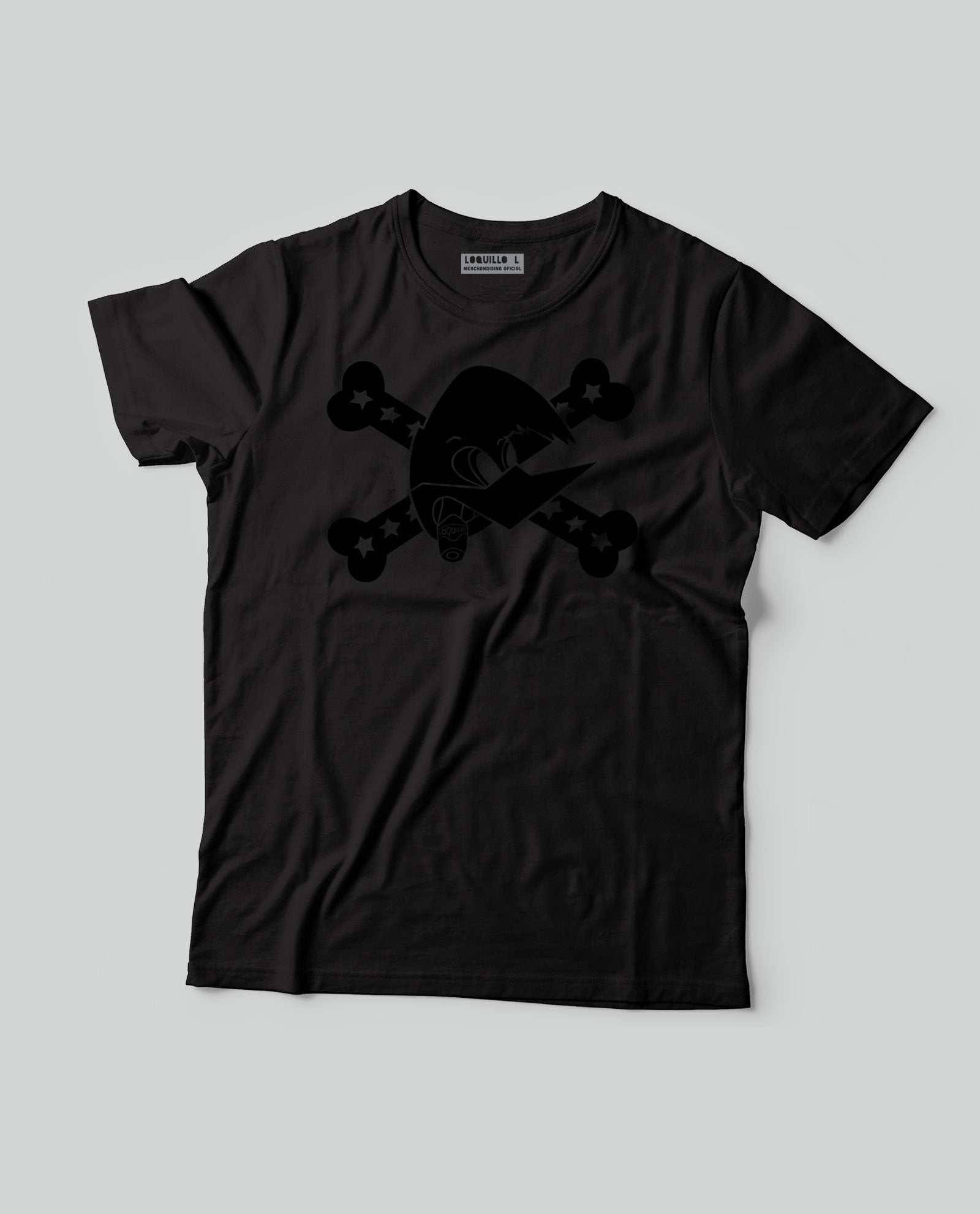 Camiseta Loquillo Logo Terciopelo - Rocktud - Loquillo