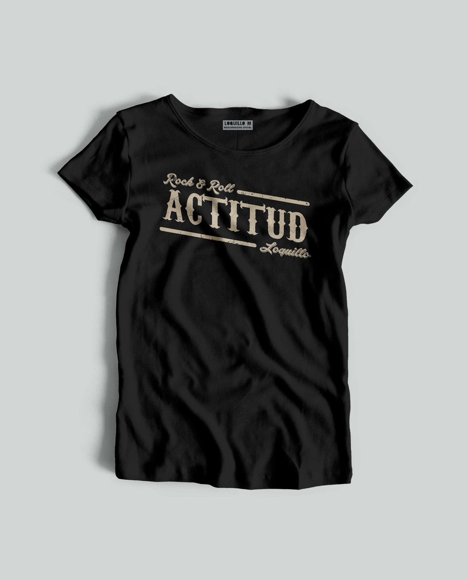 Camiseta Loquillo Rock & Roll Actitud II - Rocktud - Loquillo