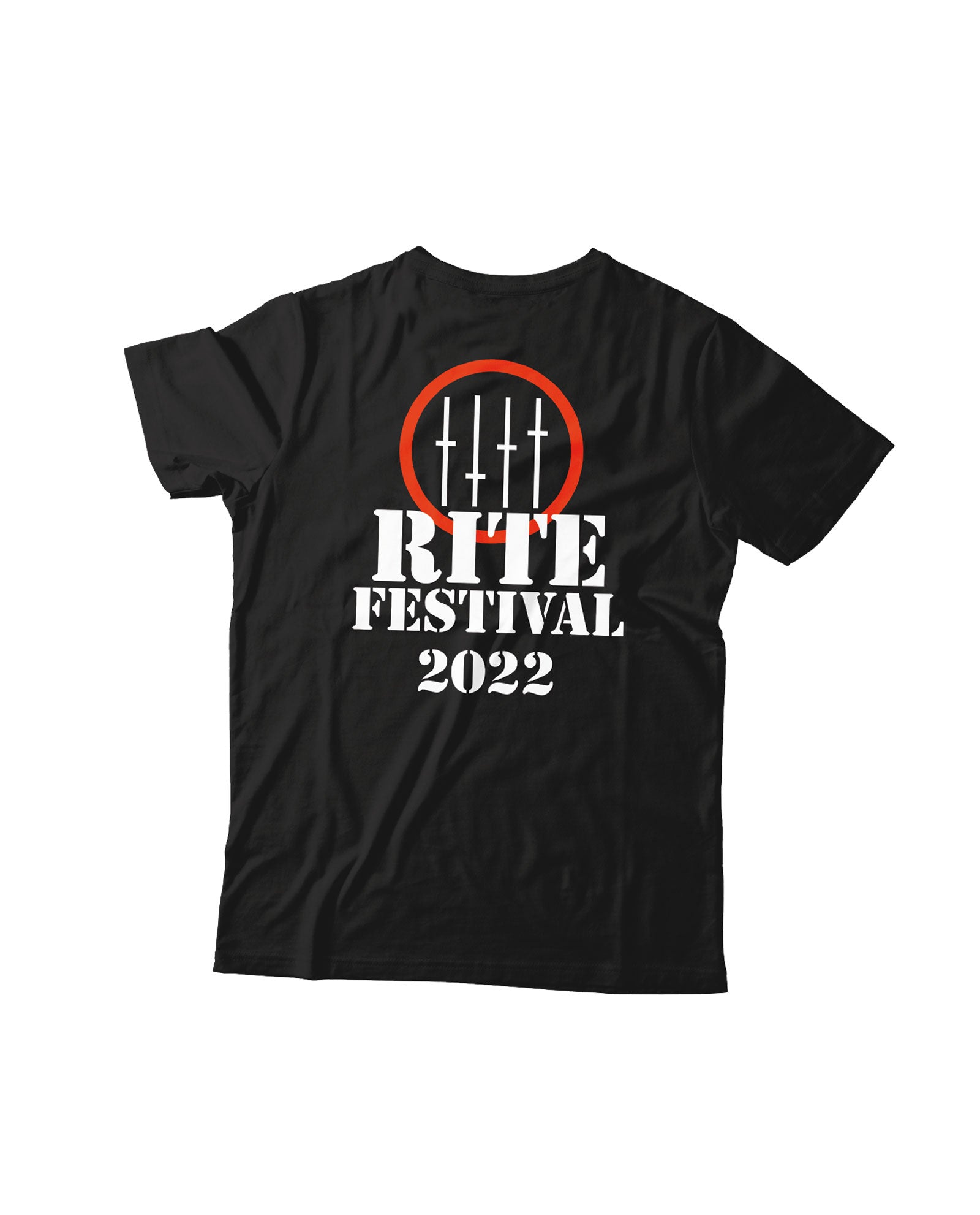 Camiseta RITE FESTIVAL - Negro - D2fy · Rocktud - Rite Festival