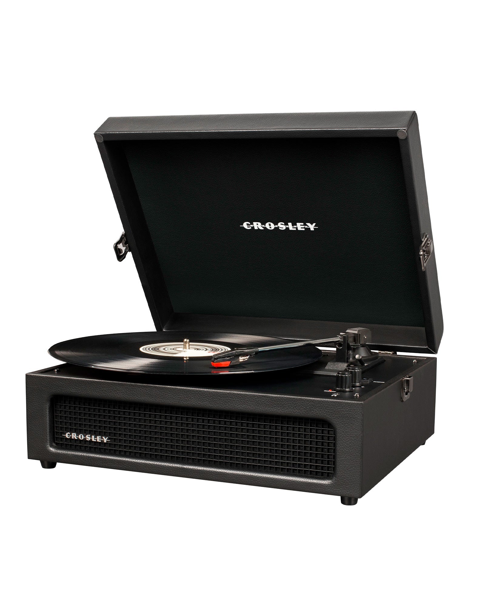 Crosley - Tocadiscos Crosley Voyager Bluetooth Doble - Negro