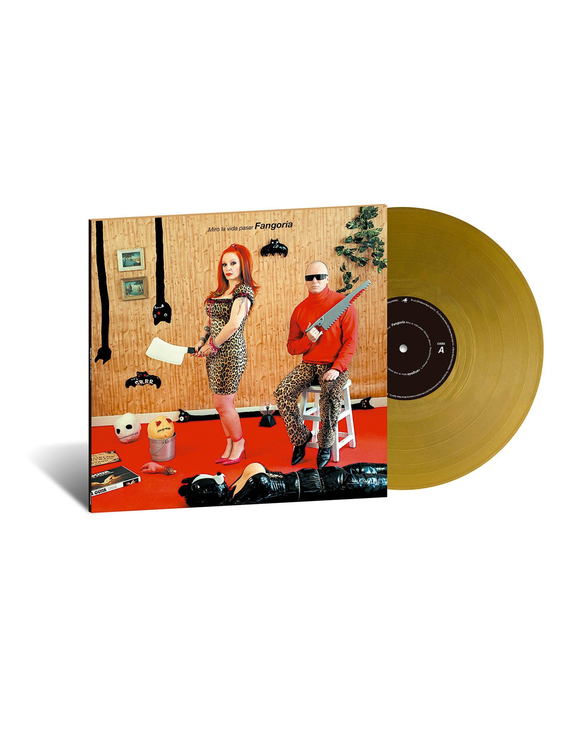 Fangoria - LP Maxi Vinilo Dorado "Miro la vida pasar" - D2fy · Rocktud - Rocktud