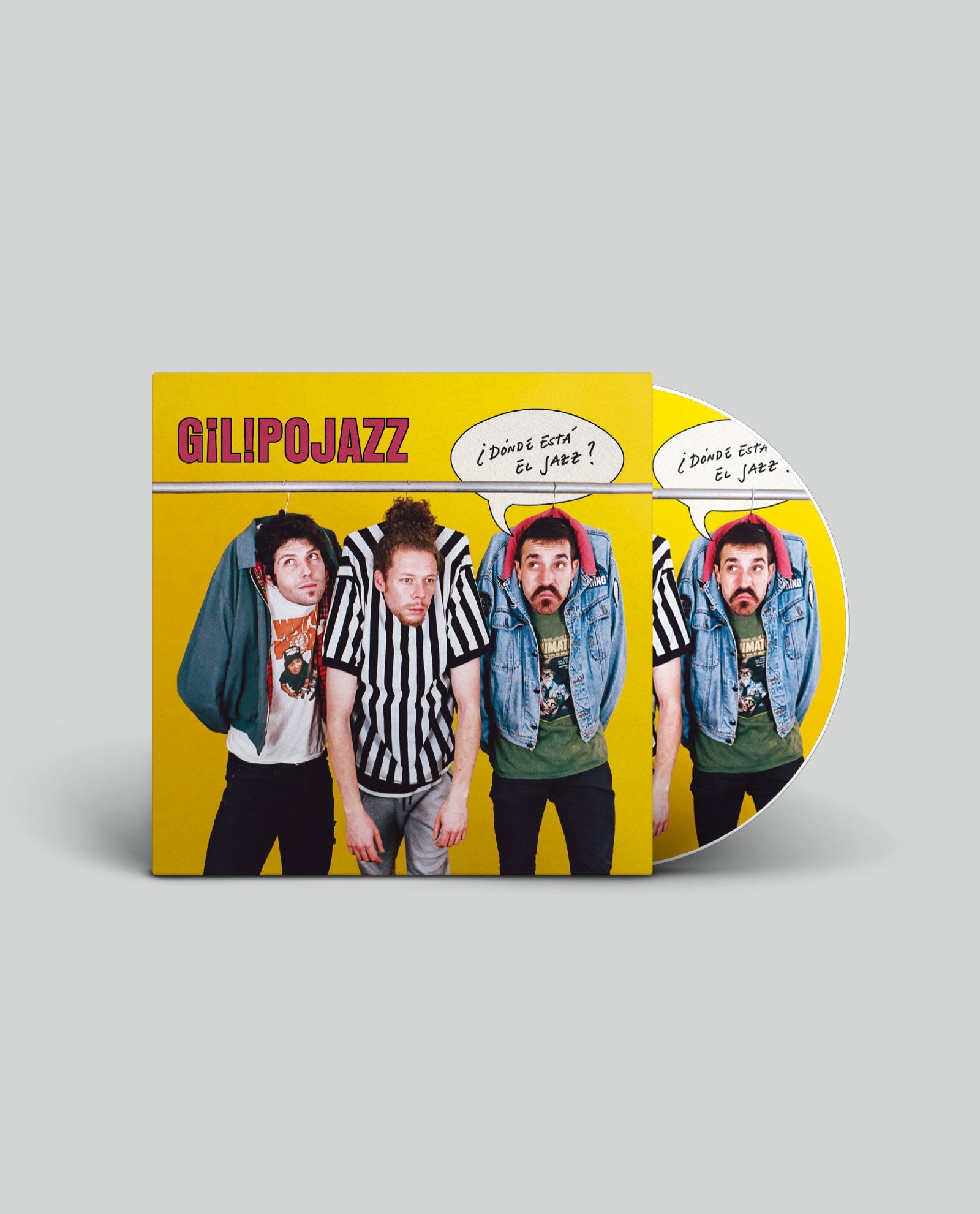 Gilipojazz - CD ¡Firmado! "¿Dónde está el Jazz?" - D2fy - Metales Preciosos