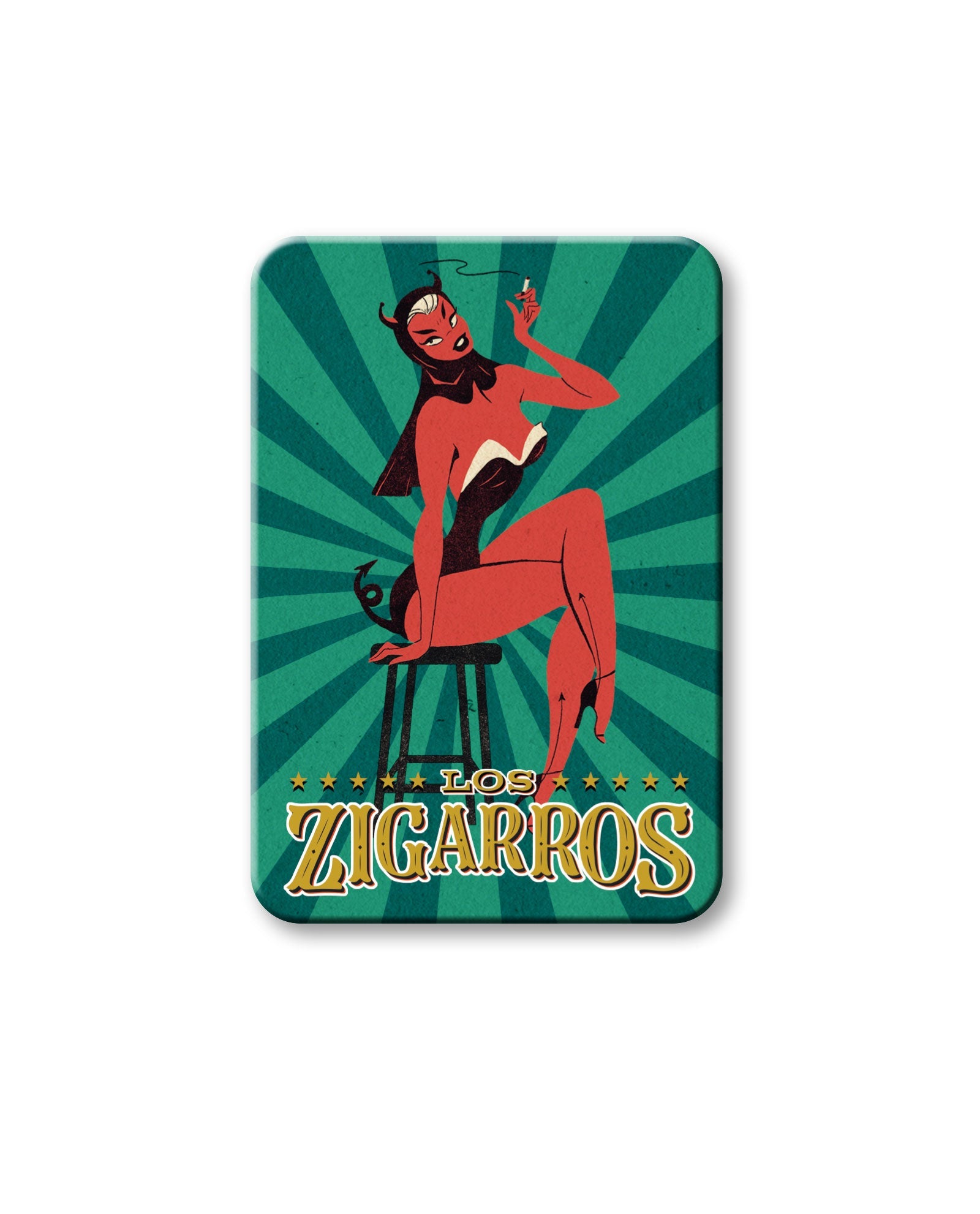 Imán "Demonia" - Los Zigarros - Rocktud - Los Zigarros