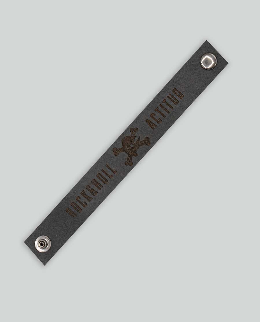 Loquillo - Pulsera de cuero - D2fy · Rocktud - Loquillo