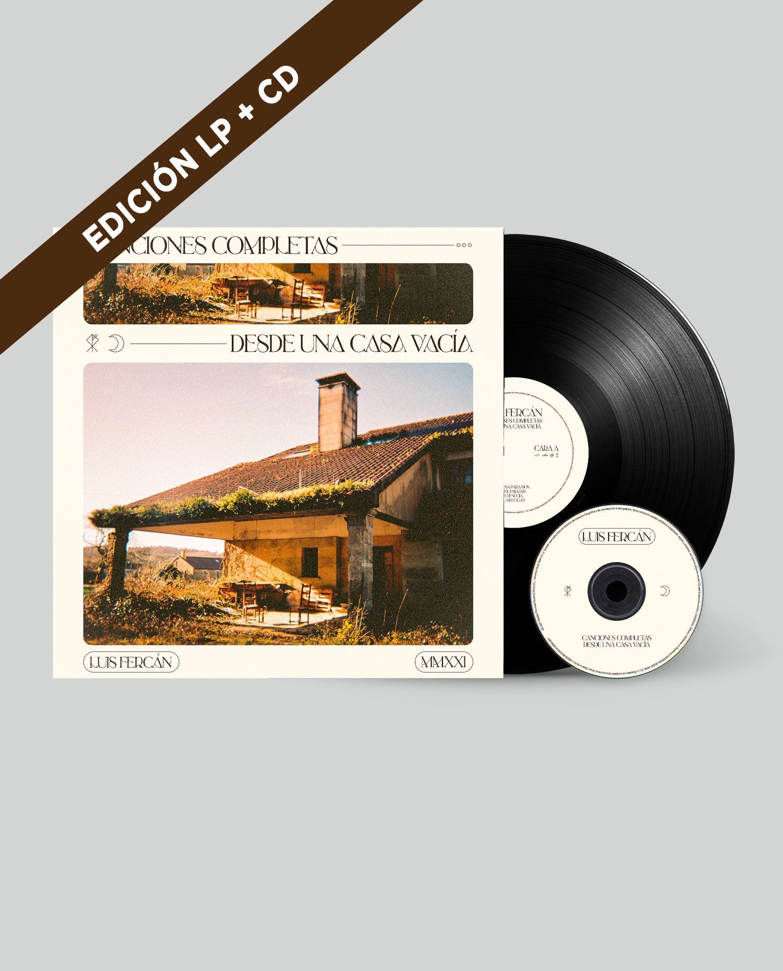 Luis Fercán - LP + CD Canciones Completas Desde Una Casa Vacía