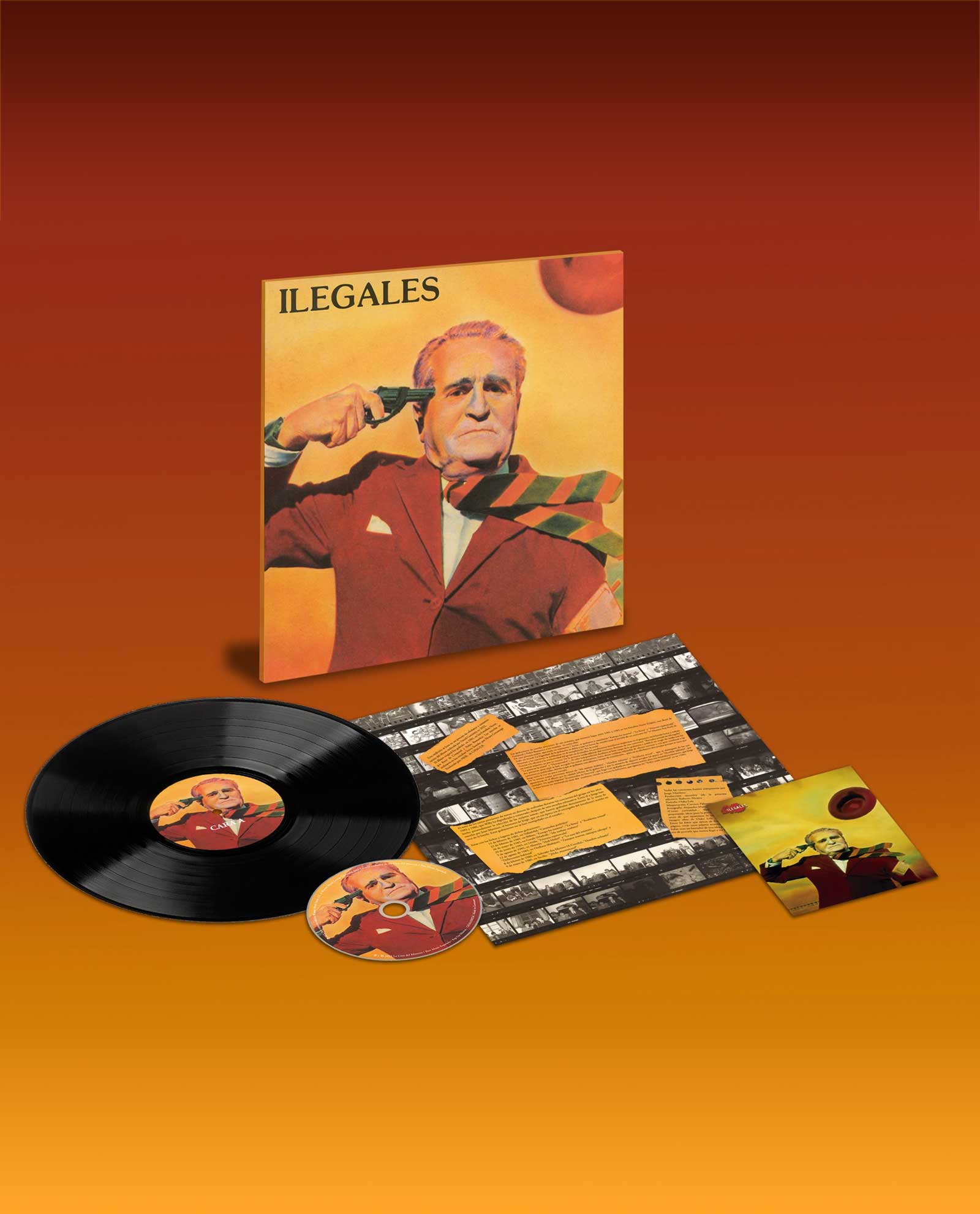 LP + CD ILEGALES - ILEGALES - Rocktud - Rocktud
