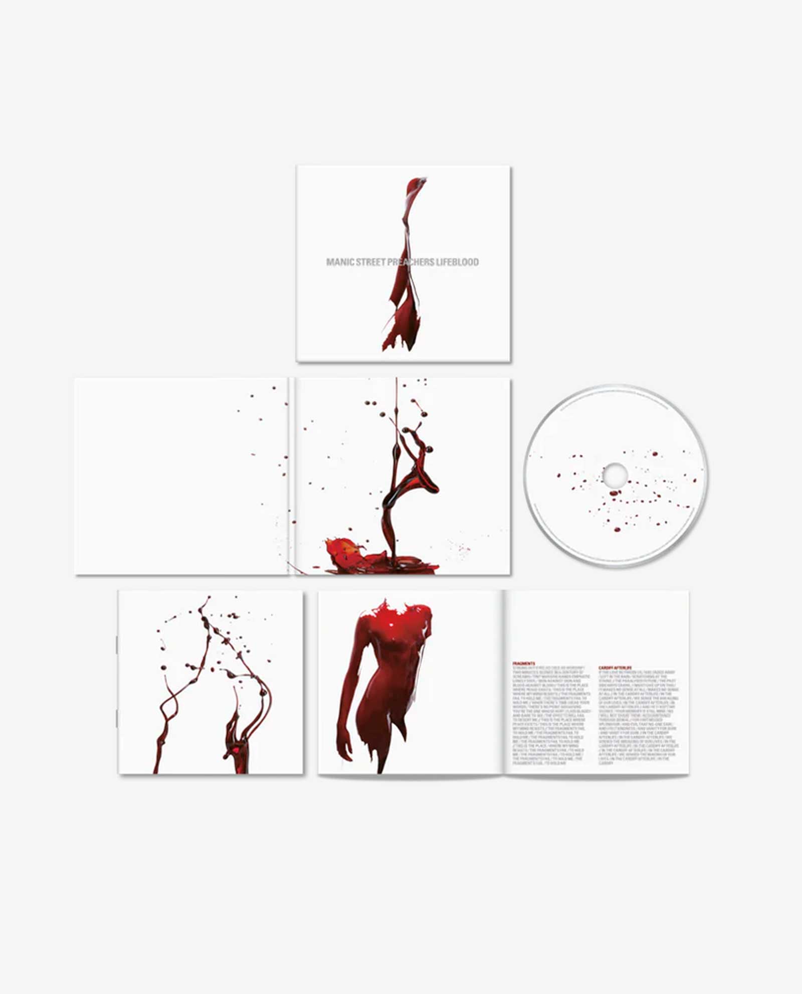 Manic Street Preaches - CD "Lifeblood" (20º Aniversario) - D2fy · Rocktud - D2fy