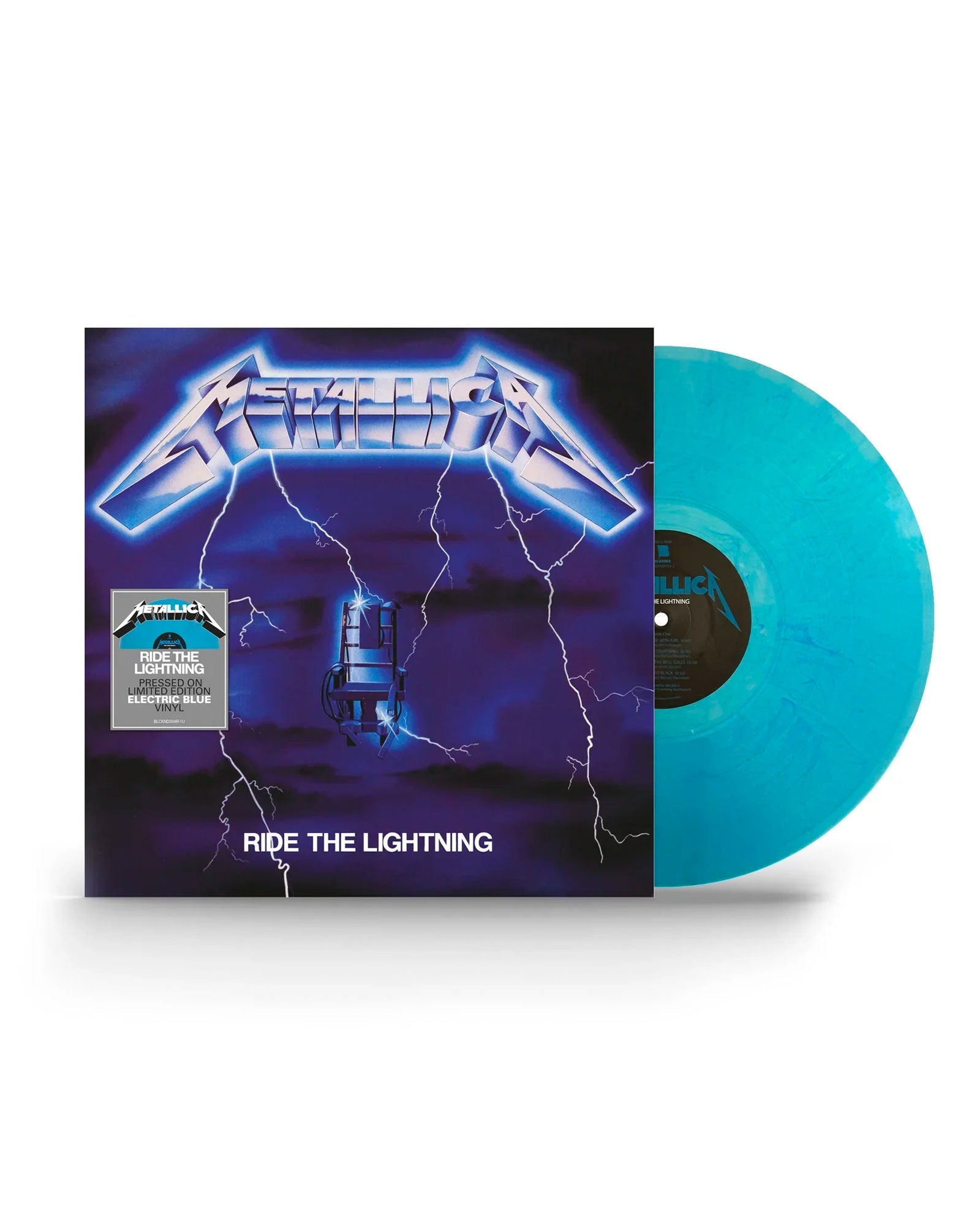 Metallica - LP Vinilo Azul Ride The Lightning