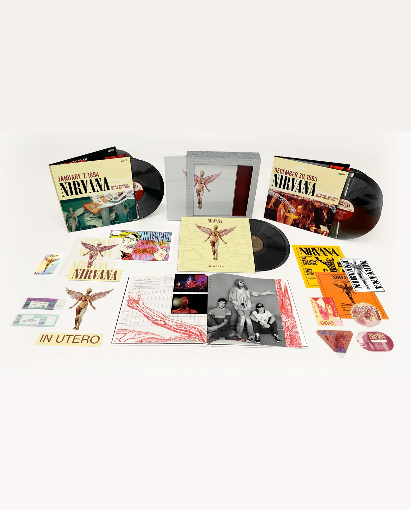 Nirvana - 8LP Vinilo "In Utero" Ed. Super Deluxe Limitada 30 aniversario - D2fy · Rocktud - Rocktud