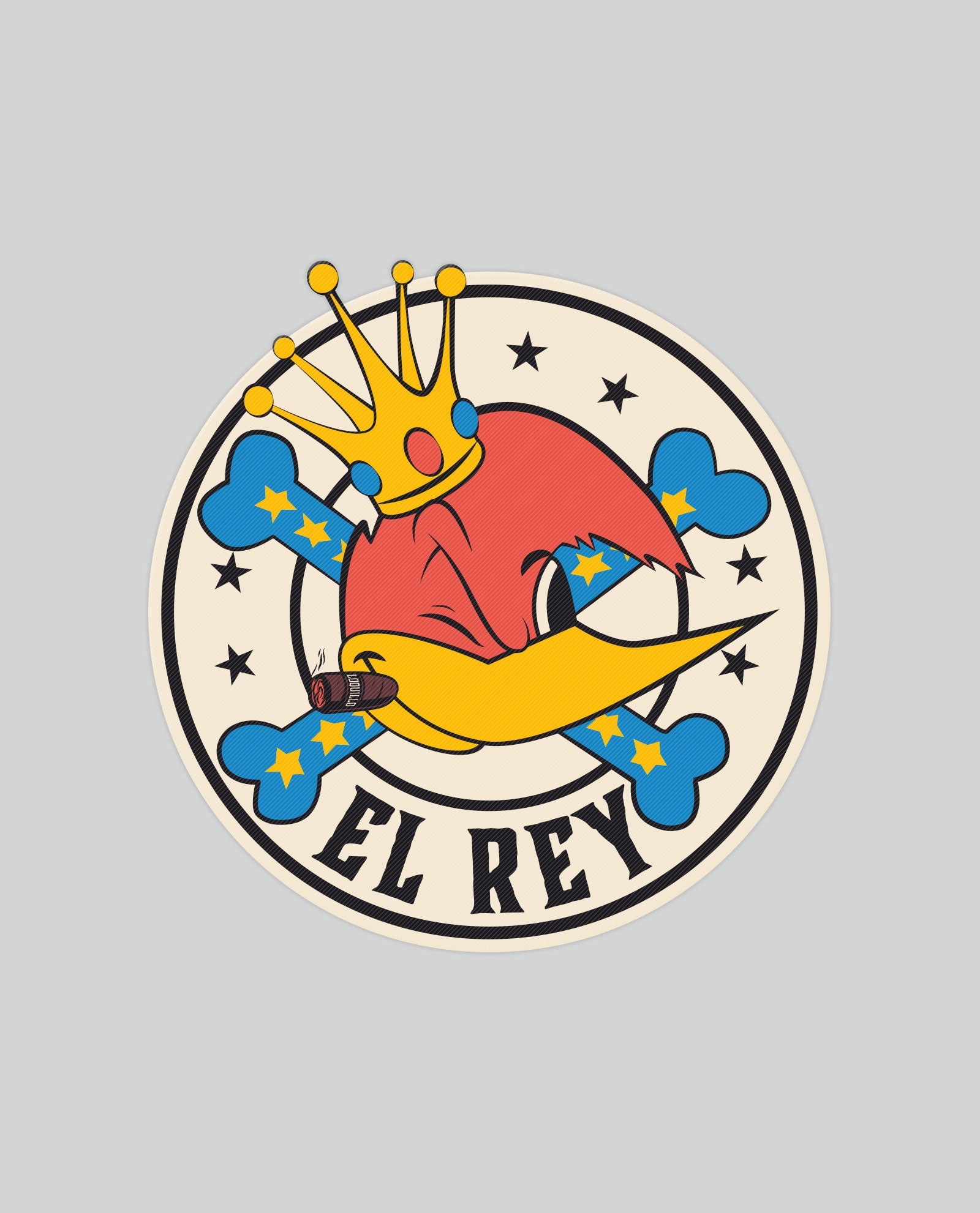 Parche Loquillo EL REY - Rocktud - Loquillo