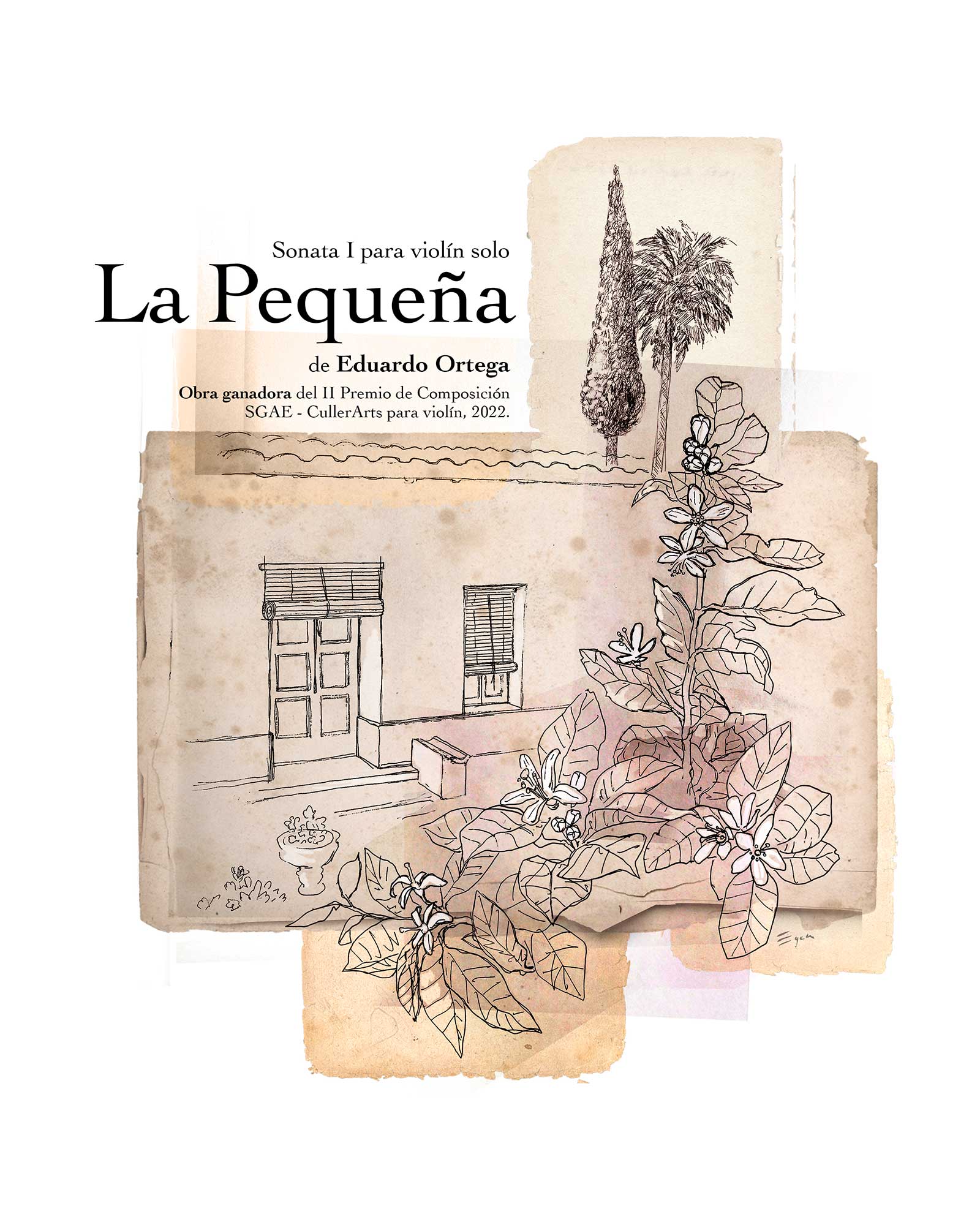 Partitura: “La Pequeña - Sonata para violín solo" - D2fy · Rocktud - D2fy · Rocktud