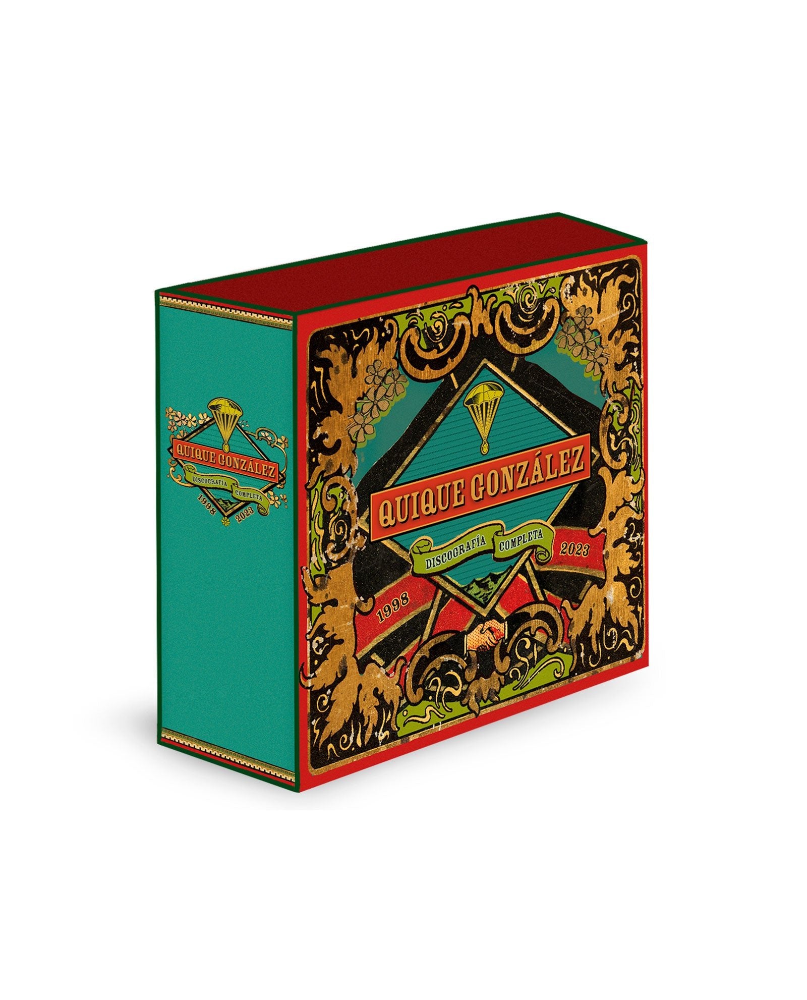 Quique González - Caja Especial 25 Aniversario + LP Vinilo "Copas de Yate. Volumen I" + Cancionero - D2fy · Rocktud - Quique González