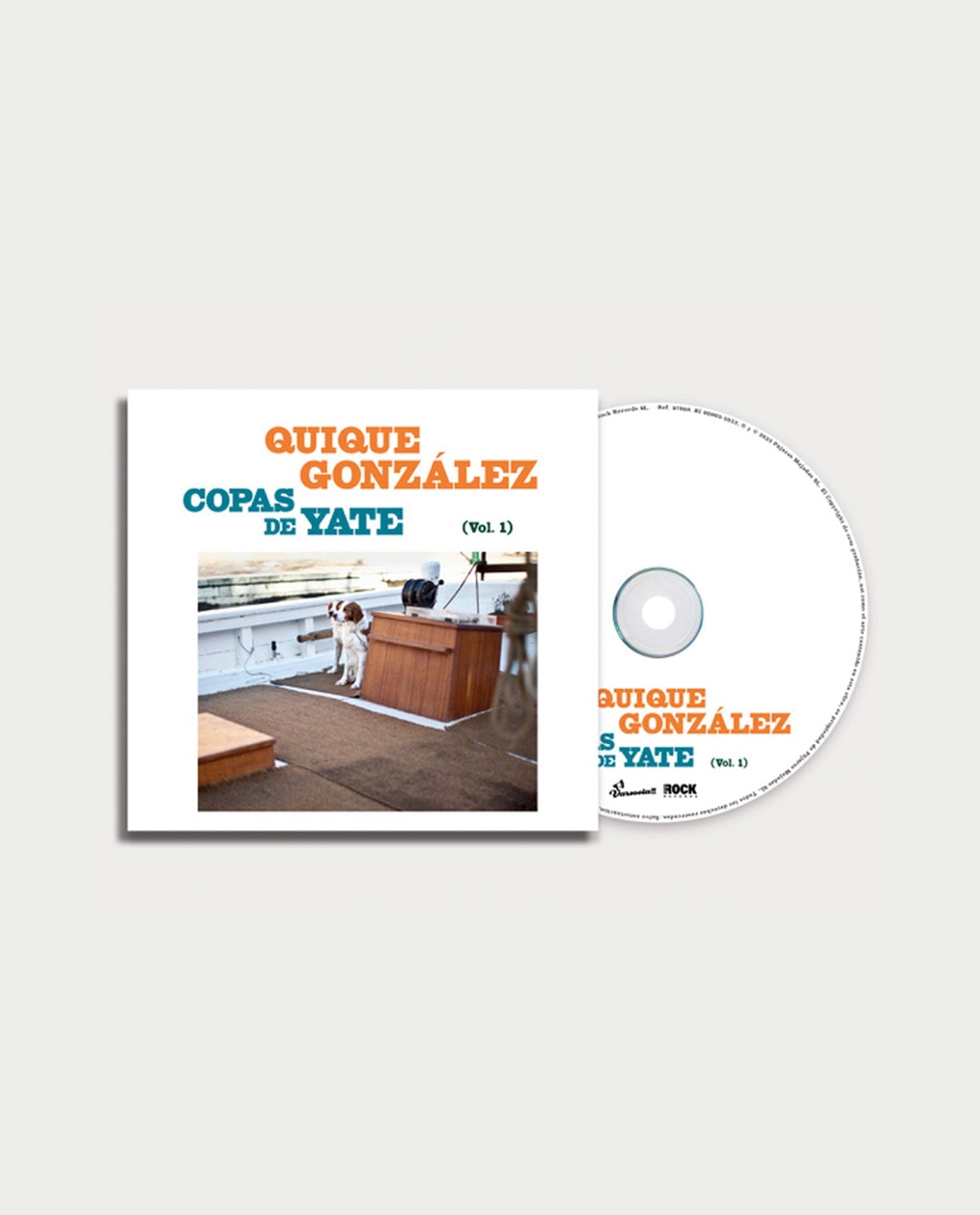 Quique González - CD FIRMADO "Copas de Yate (Vol. I)" - D2fy · Rocktud - Quique González