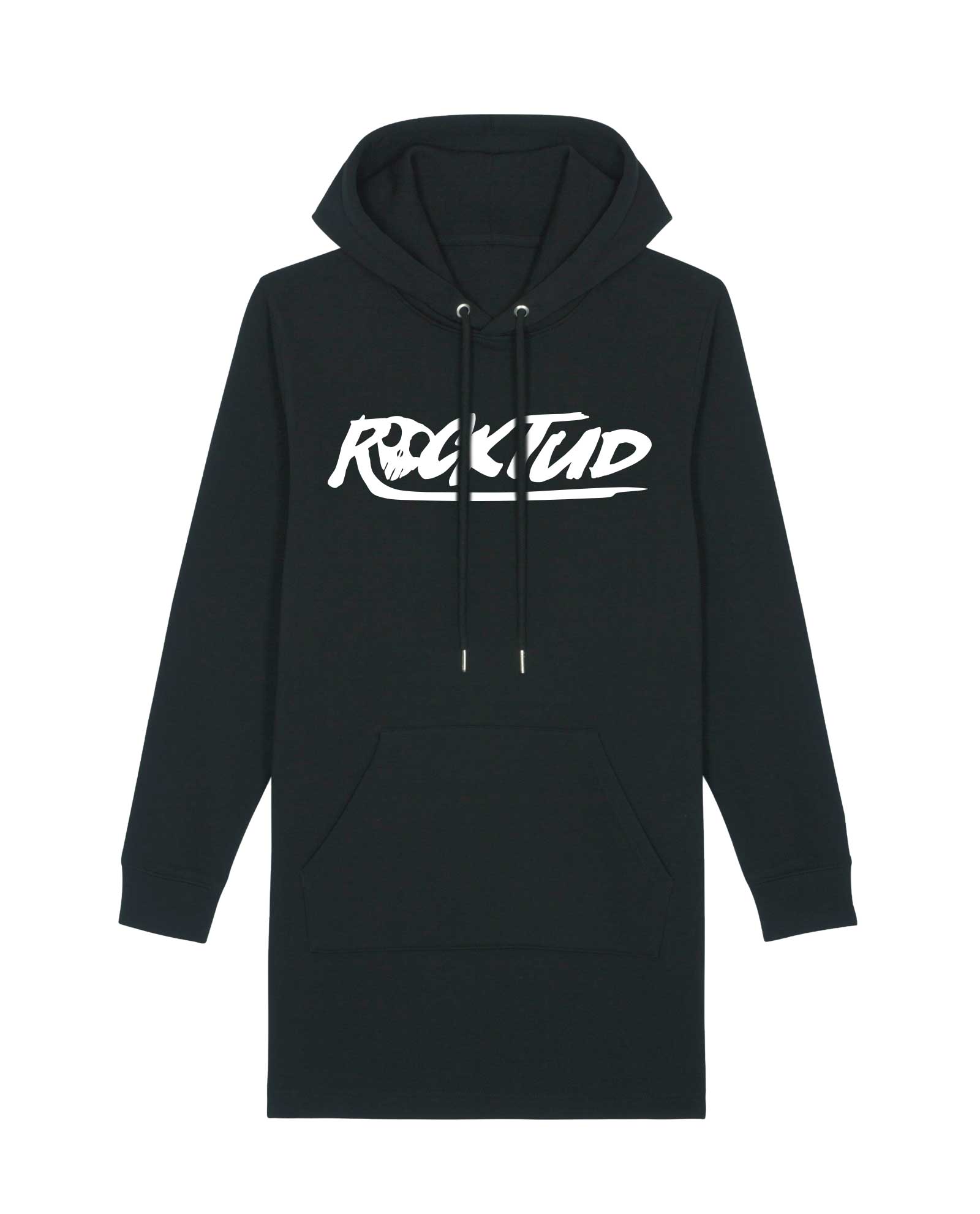 Rocktud Line Hoodie Dress - Black - Rocktud - Rocktud