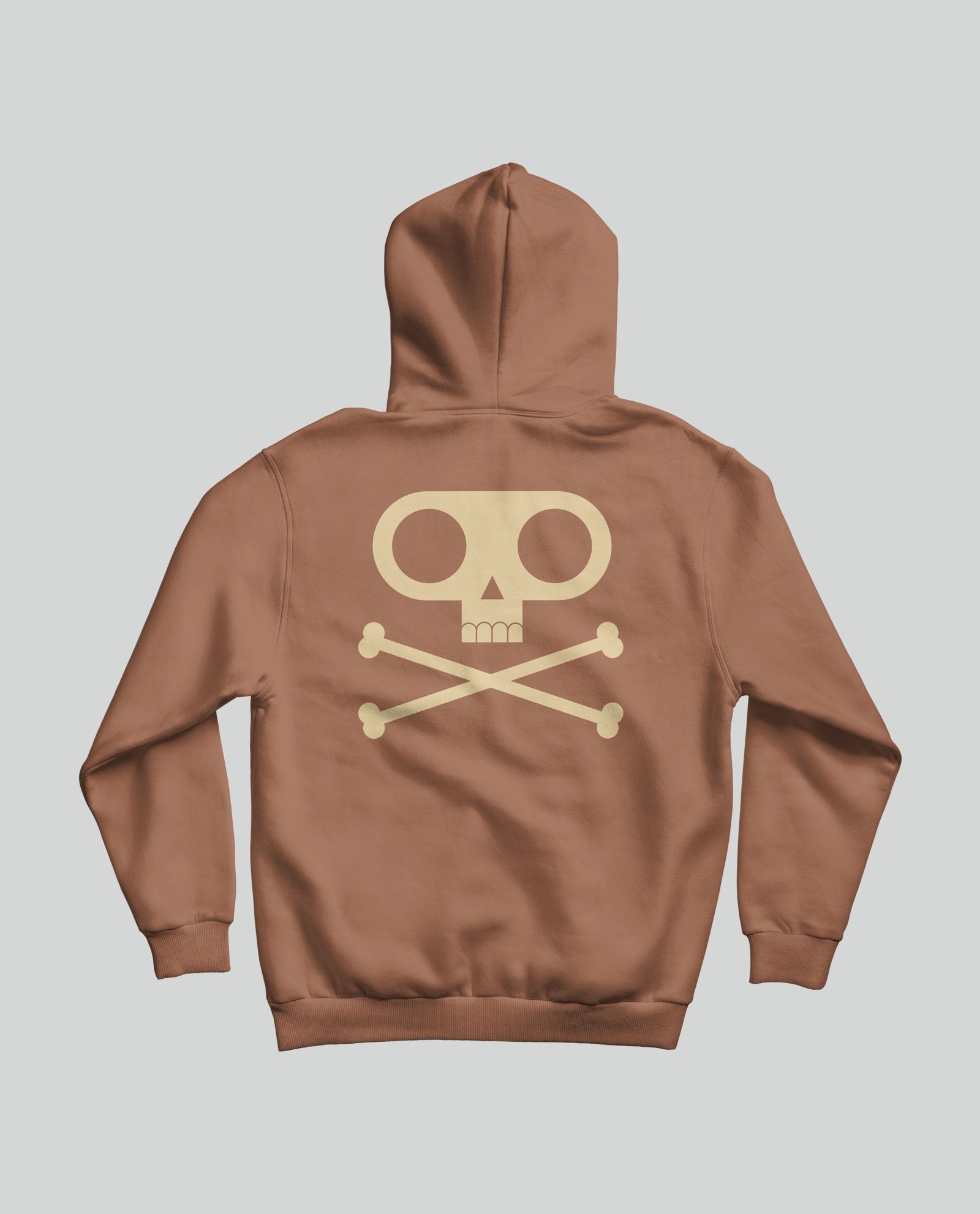Sudadera capucha "Huesos" Caramelo Unisex - Rocktud - Fito y Fitipaldis