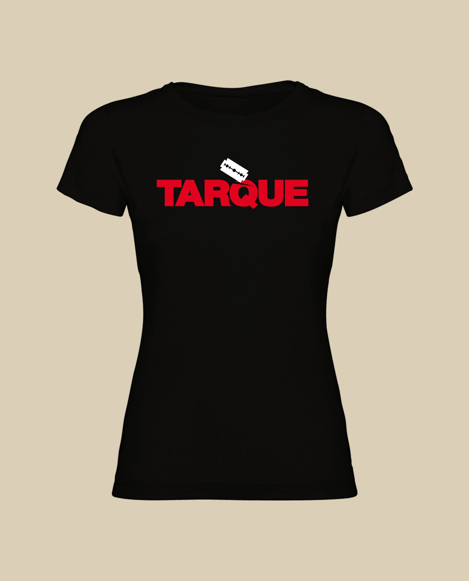 Tarque - Camiseta "Logo" Negra Mujer - D2fy · Rocktud - Tarque