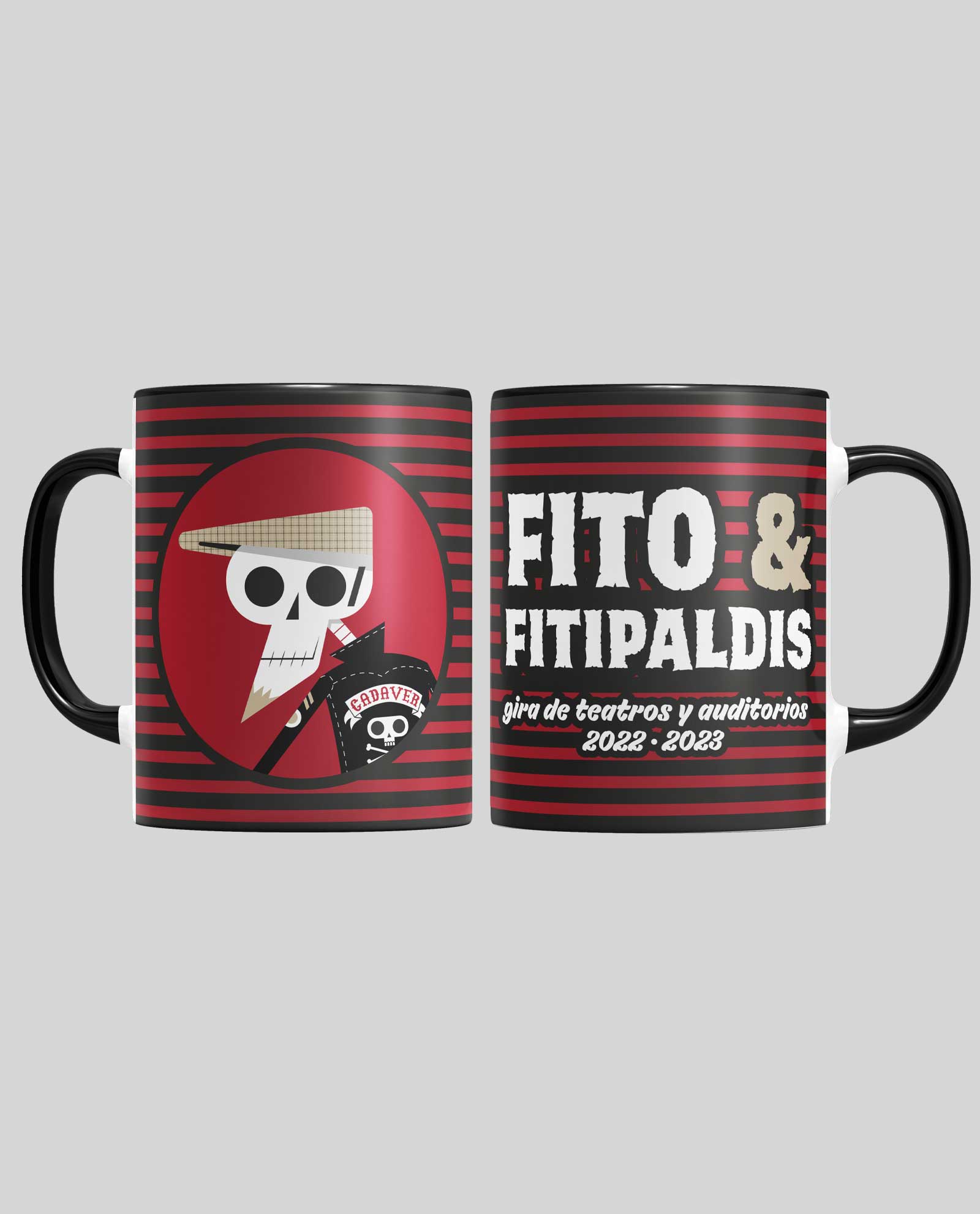 Taza "Gira de Teatros y Auditorios" - Rocktud - Fito y Fitipaldis