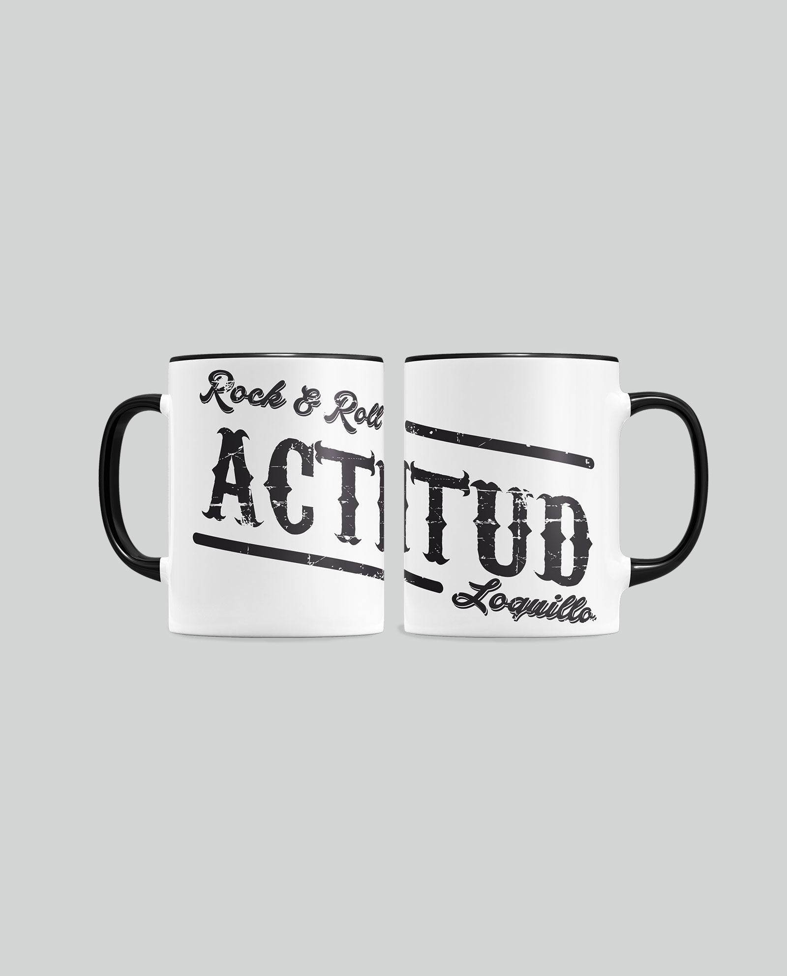 Taza Loquillo Rock & Roll actitud - Rocktud - Loquillo