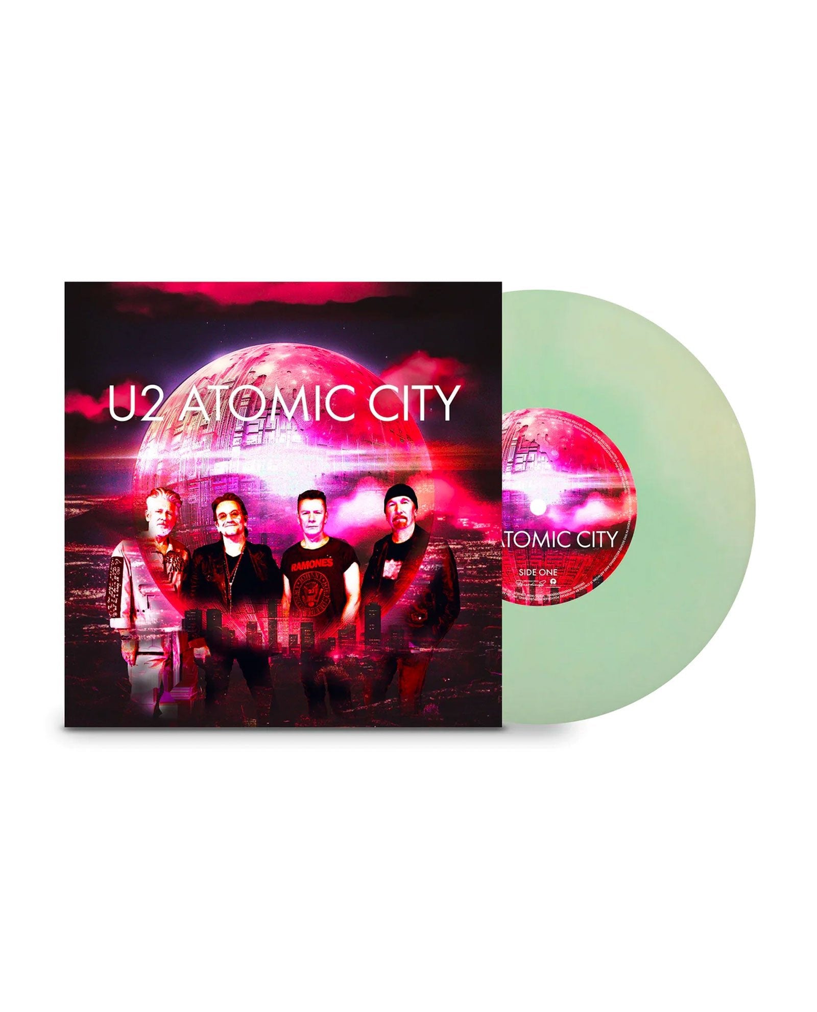 U2 - Vinilo 7" Fotoluminiscente "Atomic City" Edición limitada - D2fy · Rocktud - Rocktud