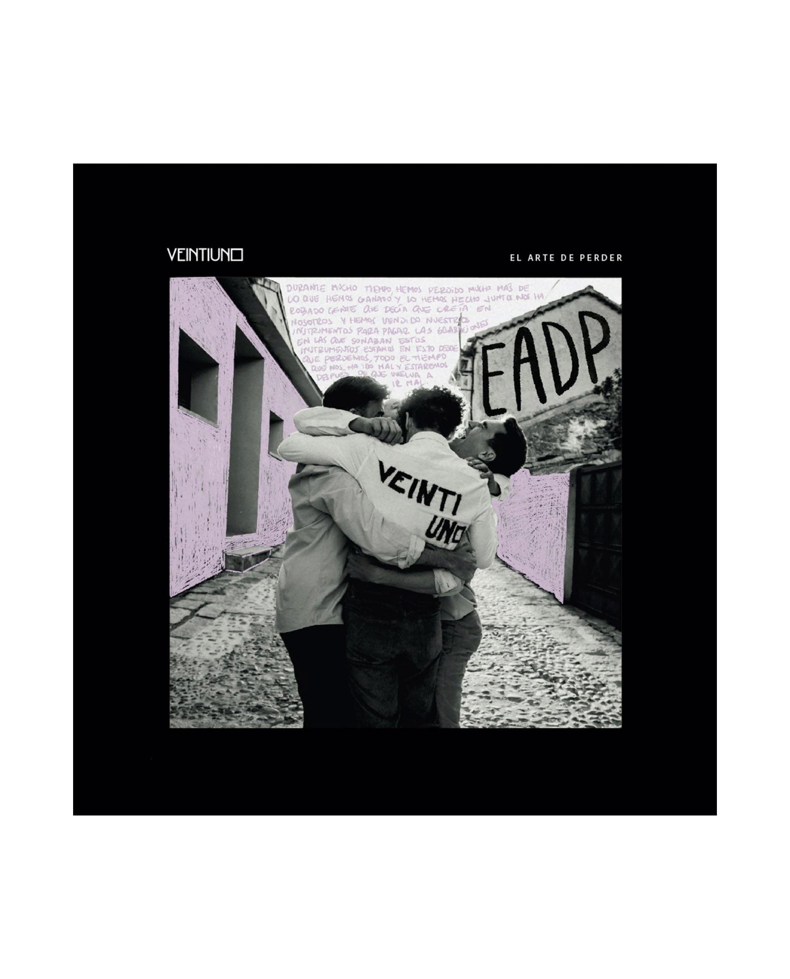 Veiuntiuno - CD digipack "El arte de perder" + Postales Intercambiables para configurar tu portada - D2fy · Rocktud - D2fy