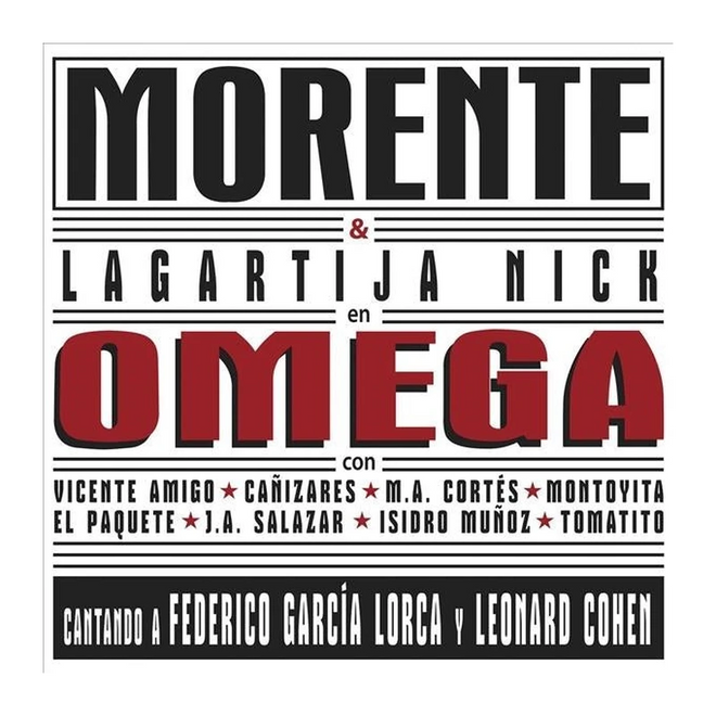 Enrique Morente & Lagartija Nick - 2LP Vinilo "Omega" (Ed. 20º Aniversario)