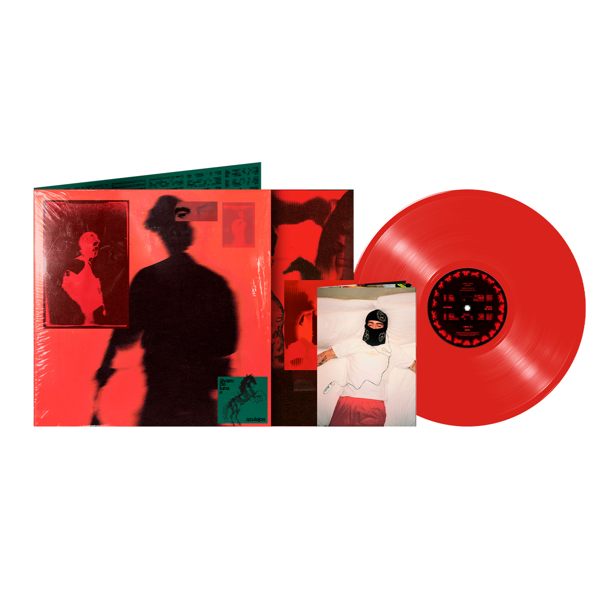 Álvaro de Luna - LP Vinilo Rojo  "Azulejos"