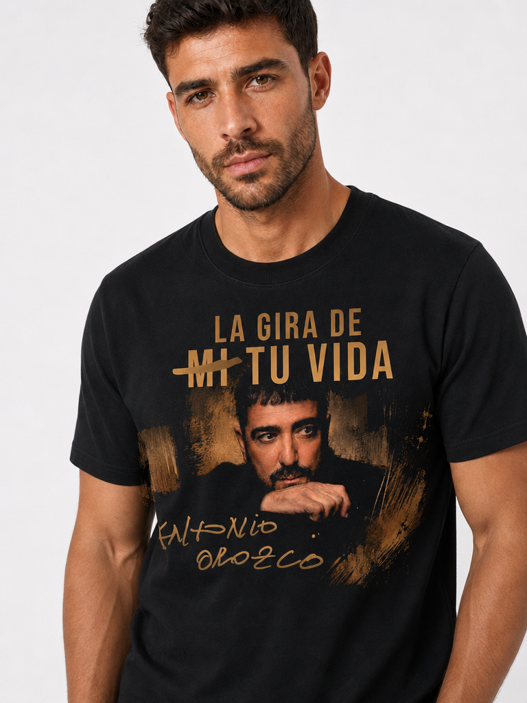 Antonio Orozco - Camiseta "Foto La Gira De Tu Vida"