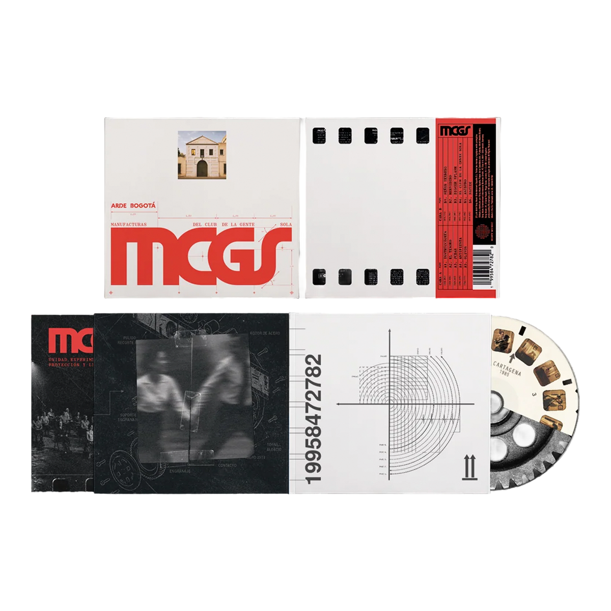 Arde Bogotá - CD "MANUFACTURAS DEL CLUB DE LA GENTE SOLA"