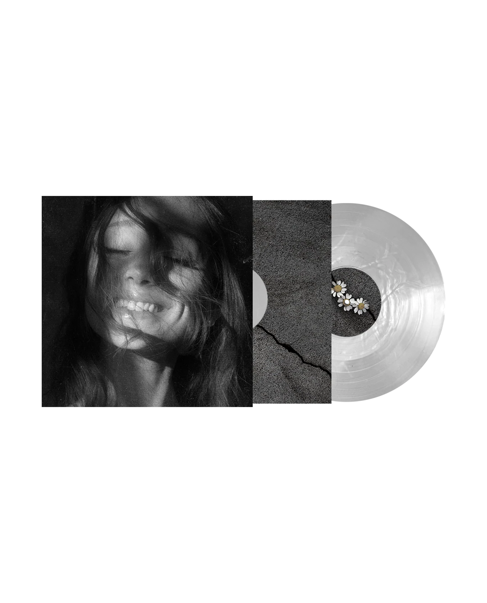 Ariana Grande - LP Vinilo Tranlúcido Pearly White "Petal"