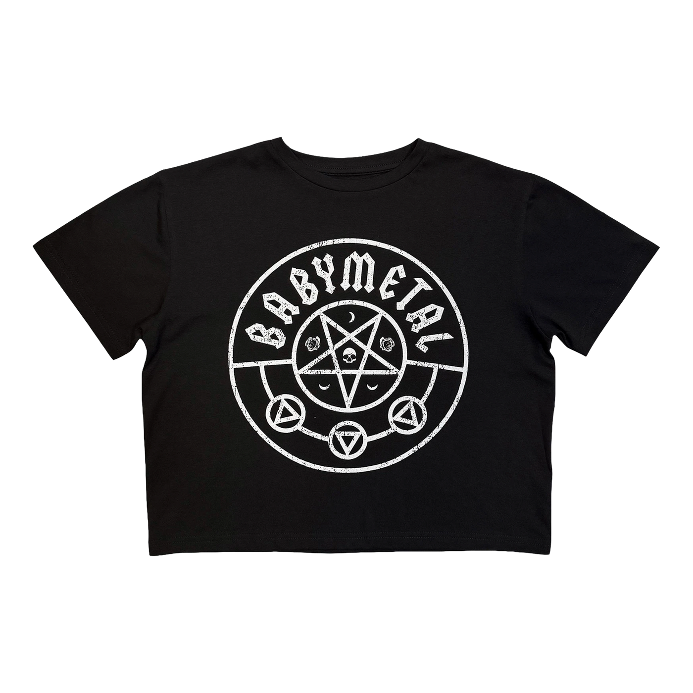 Babymetal - Camiseta Mujer Crop "Pentagram"