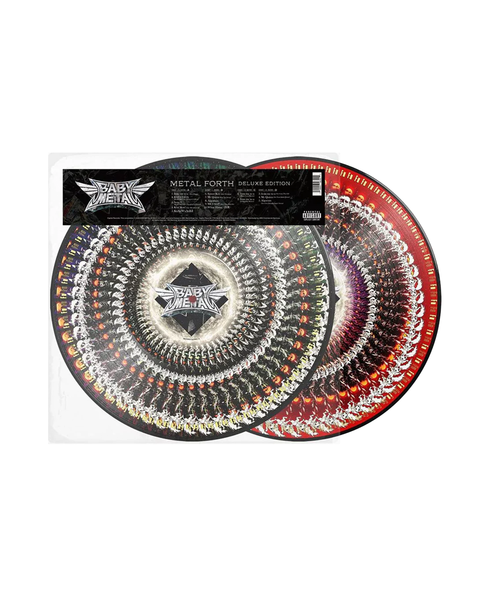 Babymetal - 2LP Vinilo "Metal Forth Vinyl - Deluxe / Zoetrope”