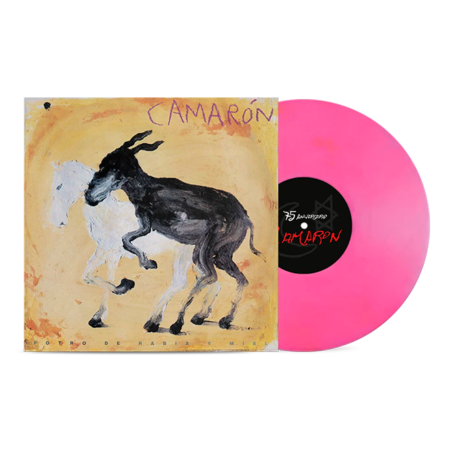 Camarón De La Isla - LP Vinilo Color Fluorescent Pink "Potro de Rabia y Miel" (Edición 75º Aniversario)