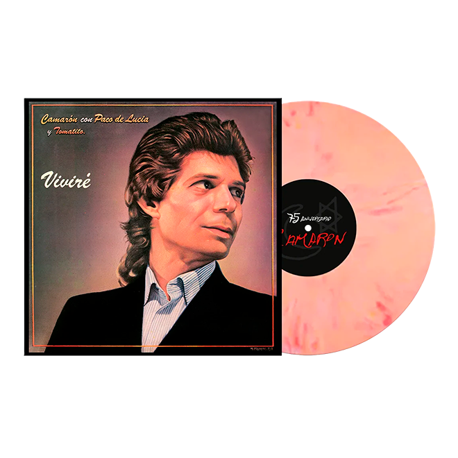 Camarón De La Isla - LP Vinilo Color Sangría "Viviré" (Ed. 75º Aniversario)