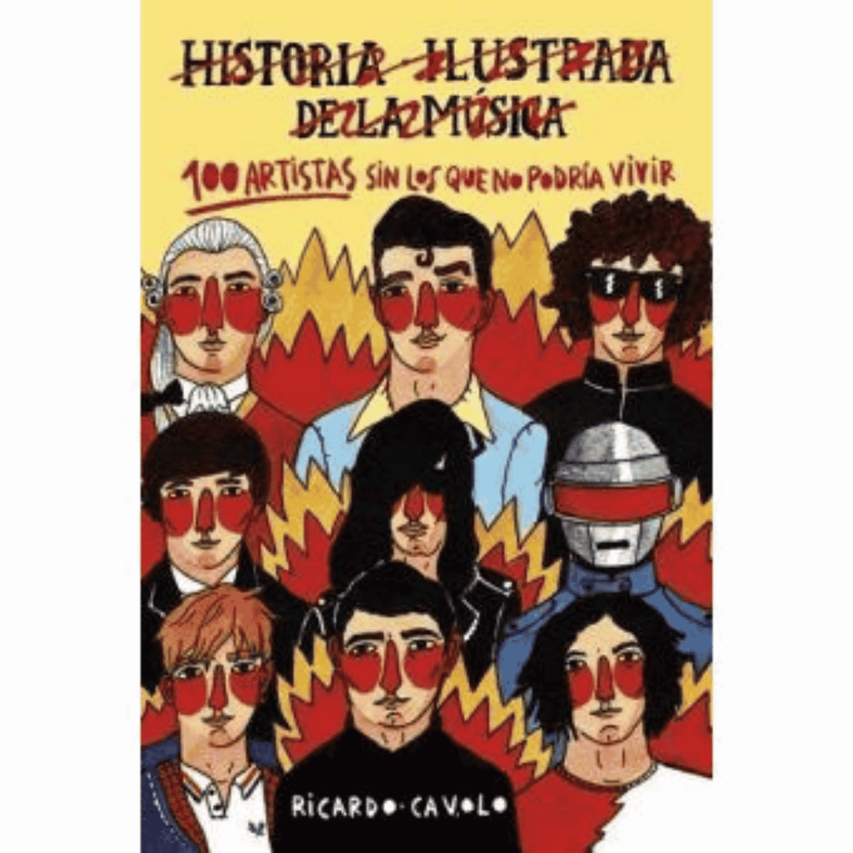Libro "100 Artistas Sin los Que No Podria Vivir"