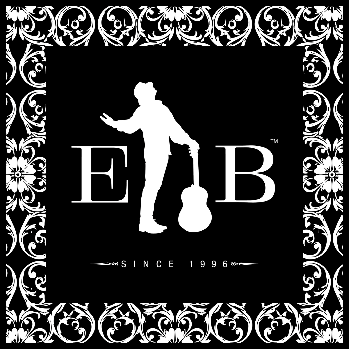 El Barrio - Pañuelo Unisex Negro "Logotipo"