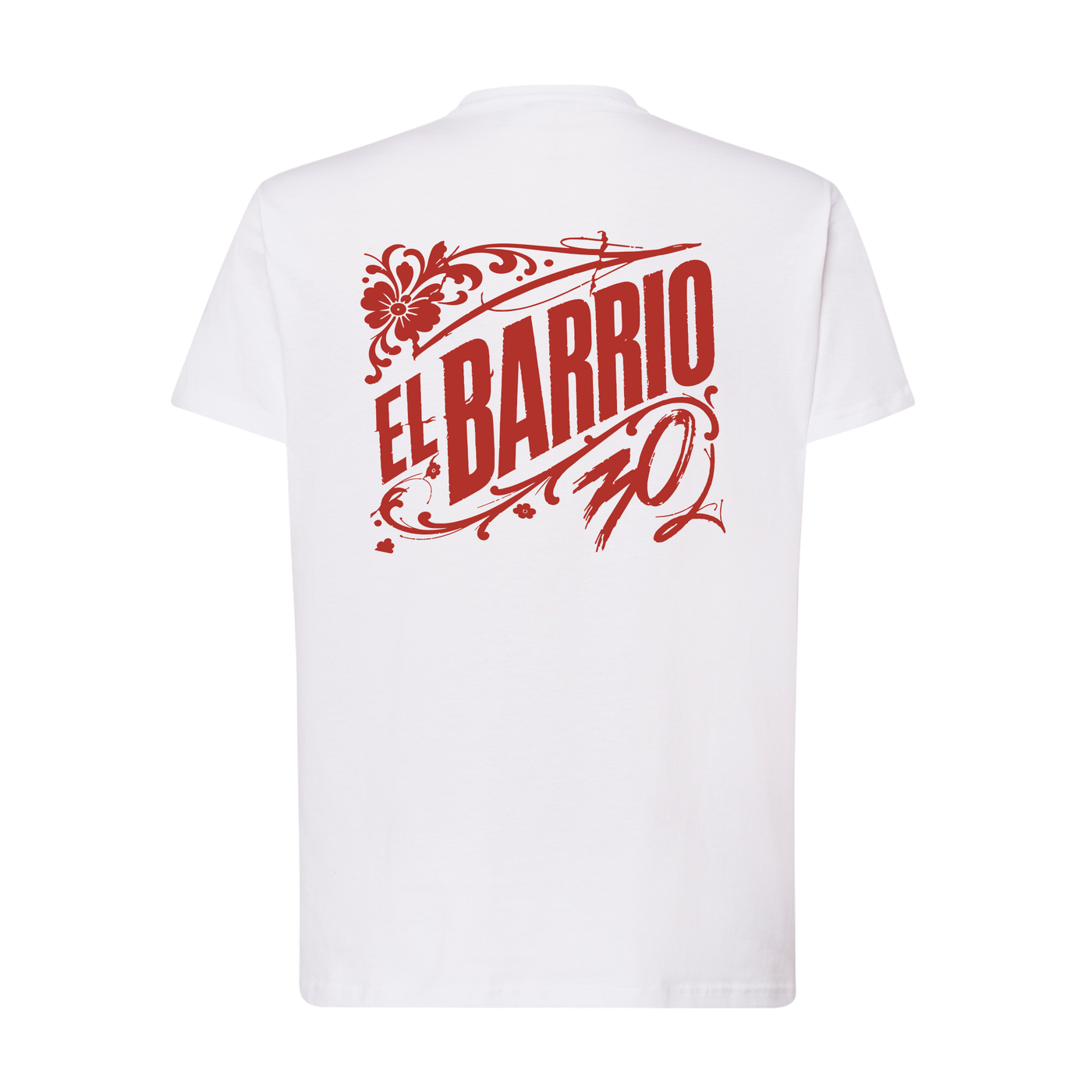 El Barrio - Camiseta Unisex Blanca "El Barrio 30"
