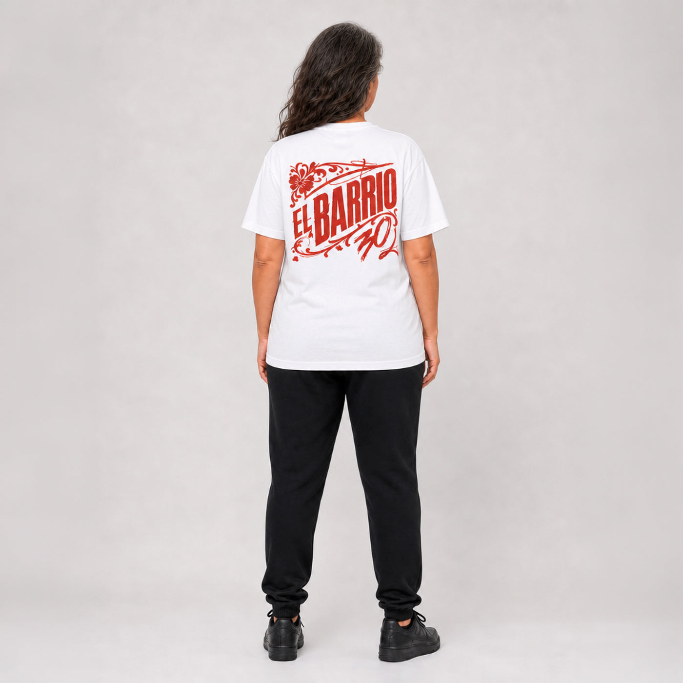 El Barrio - Camiseta Unisex Blanca "El Barrio 30"