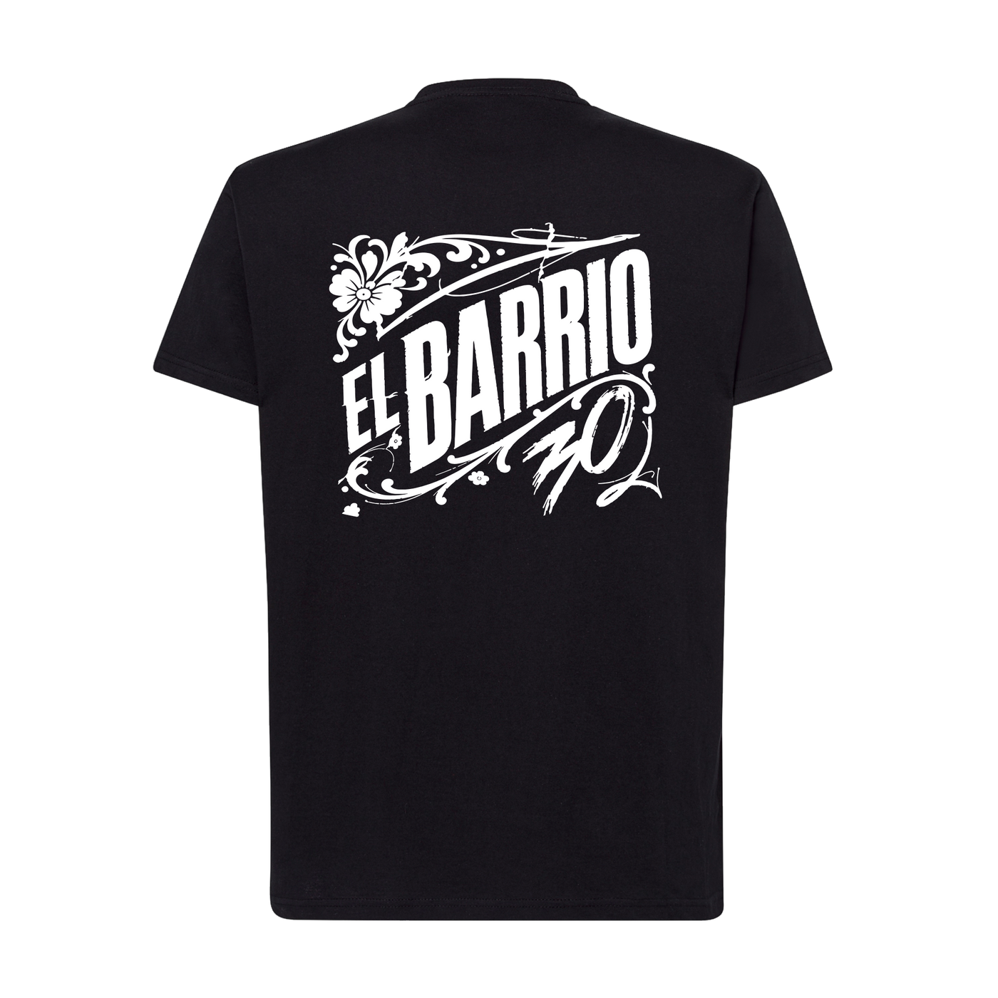 El Barrio - Camiseta Unisex Negra "El Barrio 30"