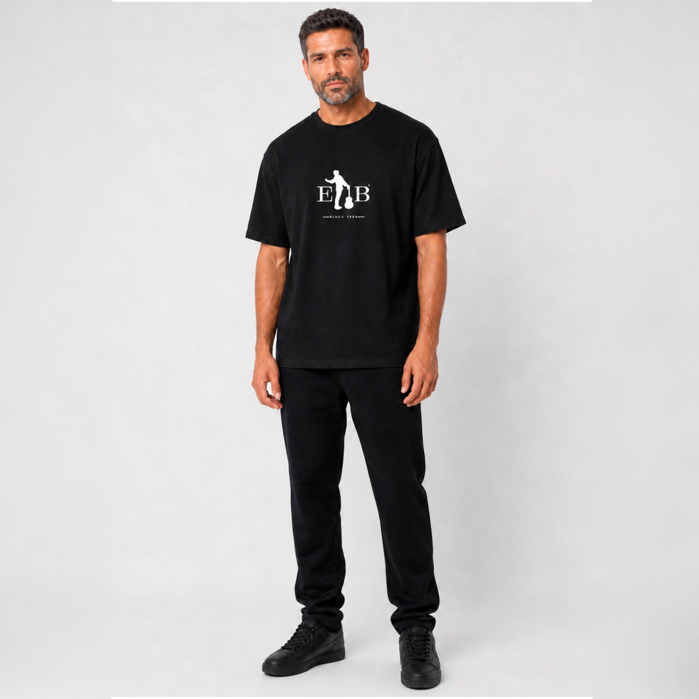 El Barrio - Camiseta Unisex Negra "El Barrio 30"
