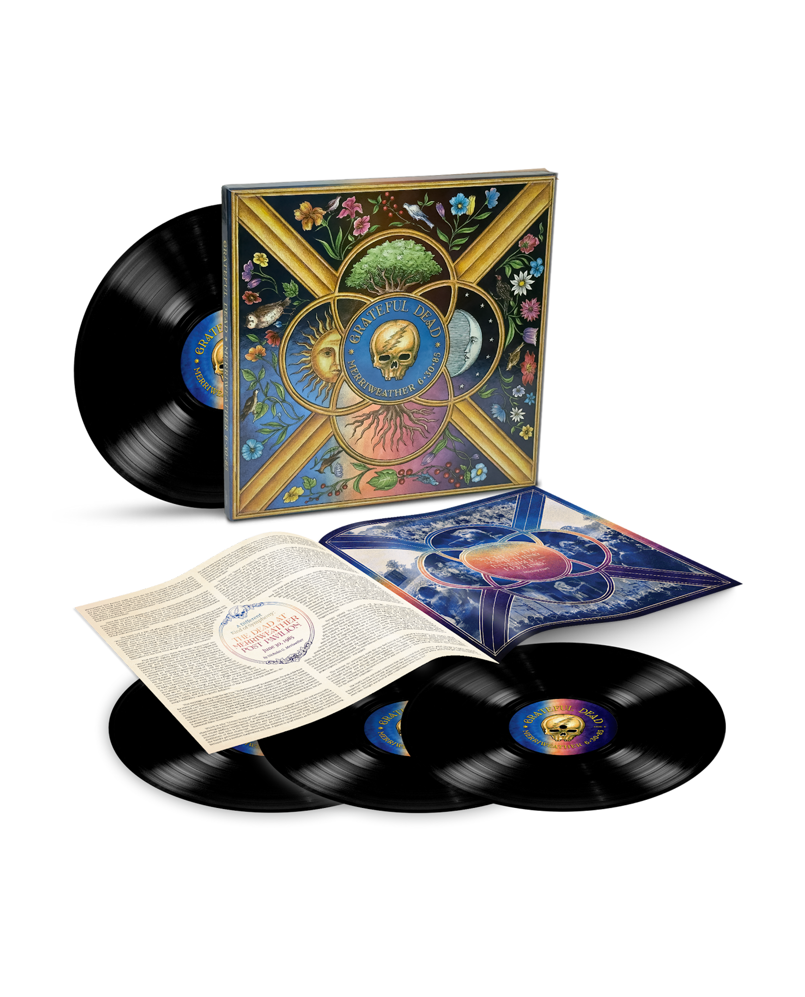 Grateful Dead - 4LP Vinilo "Merriweather 6/30/85"