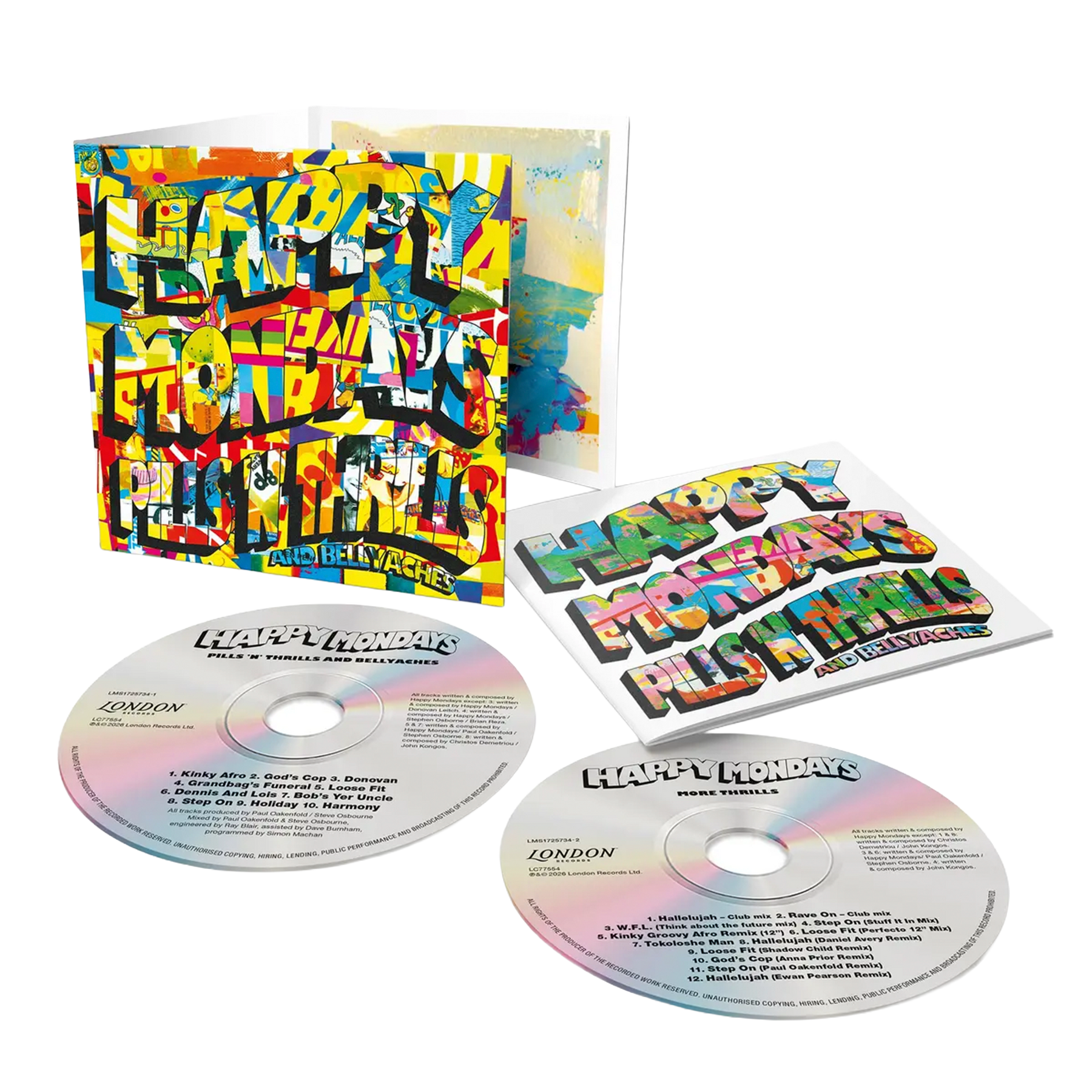 Happy Mondays - 2CD "Pills 'N'Thrills And Bellyaches 2026"