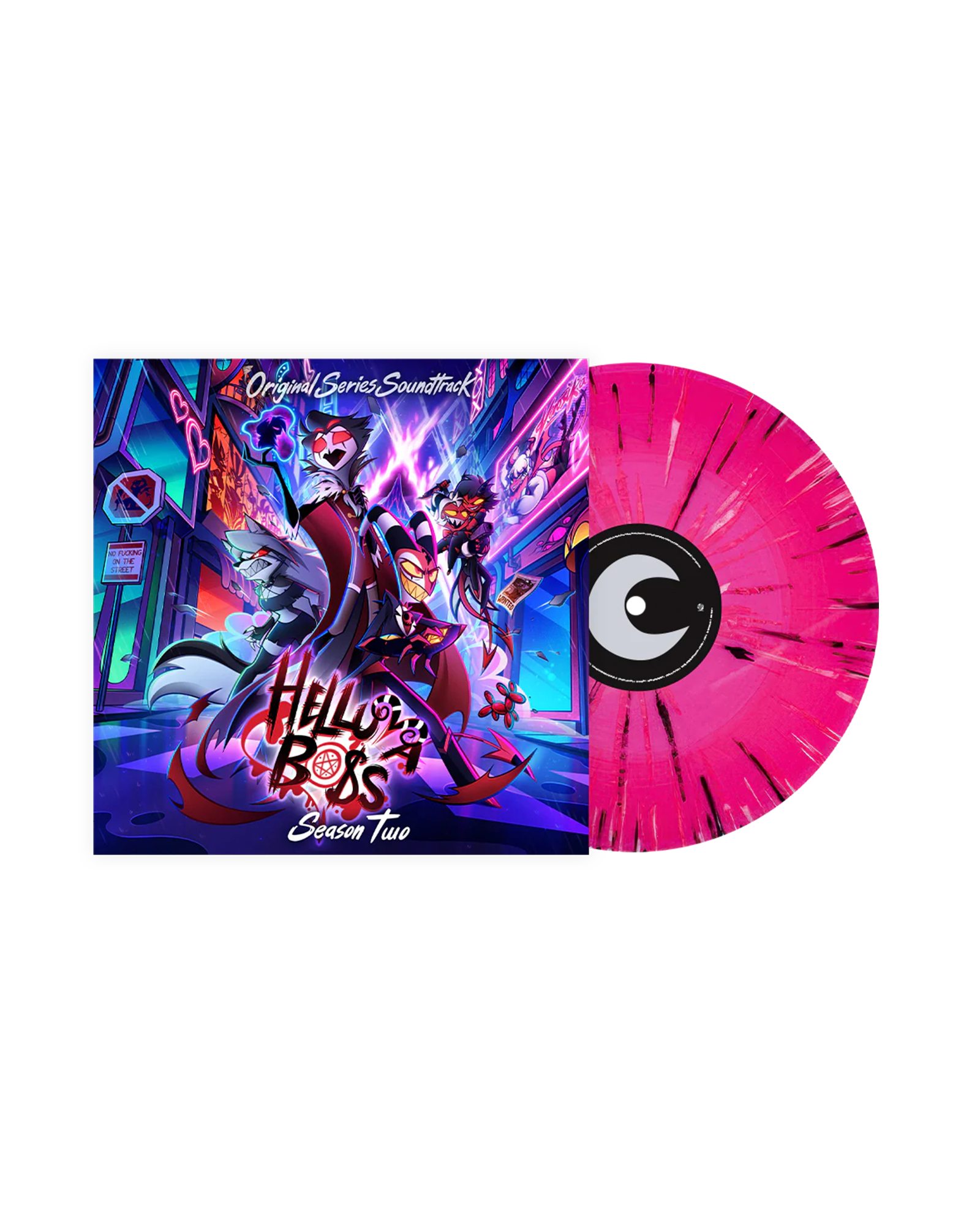 Helluva Boss - LP Vinilo Negro y Rosa "Season Two OST"