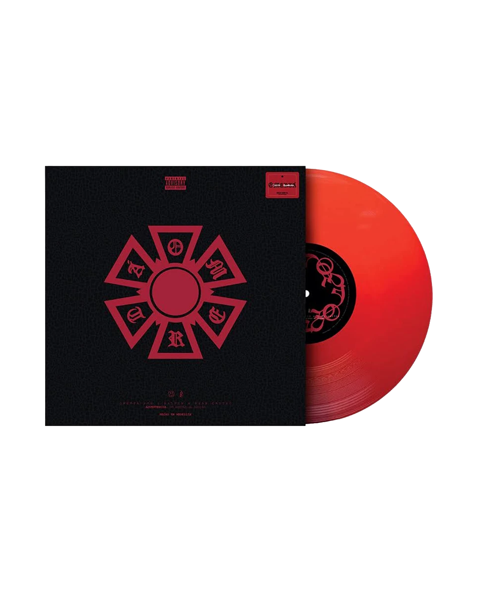 J Balvin & Ryan Castro - LP Vinilo Rojo "Omerta”